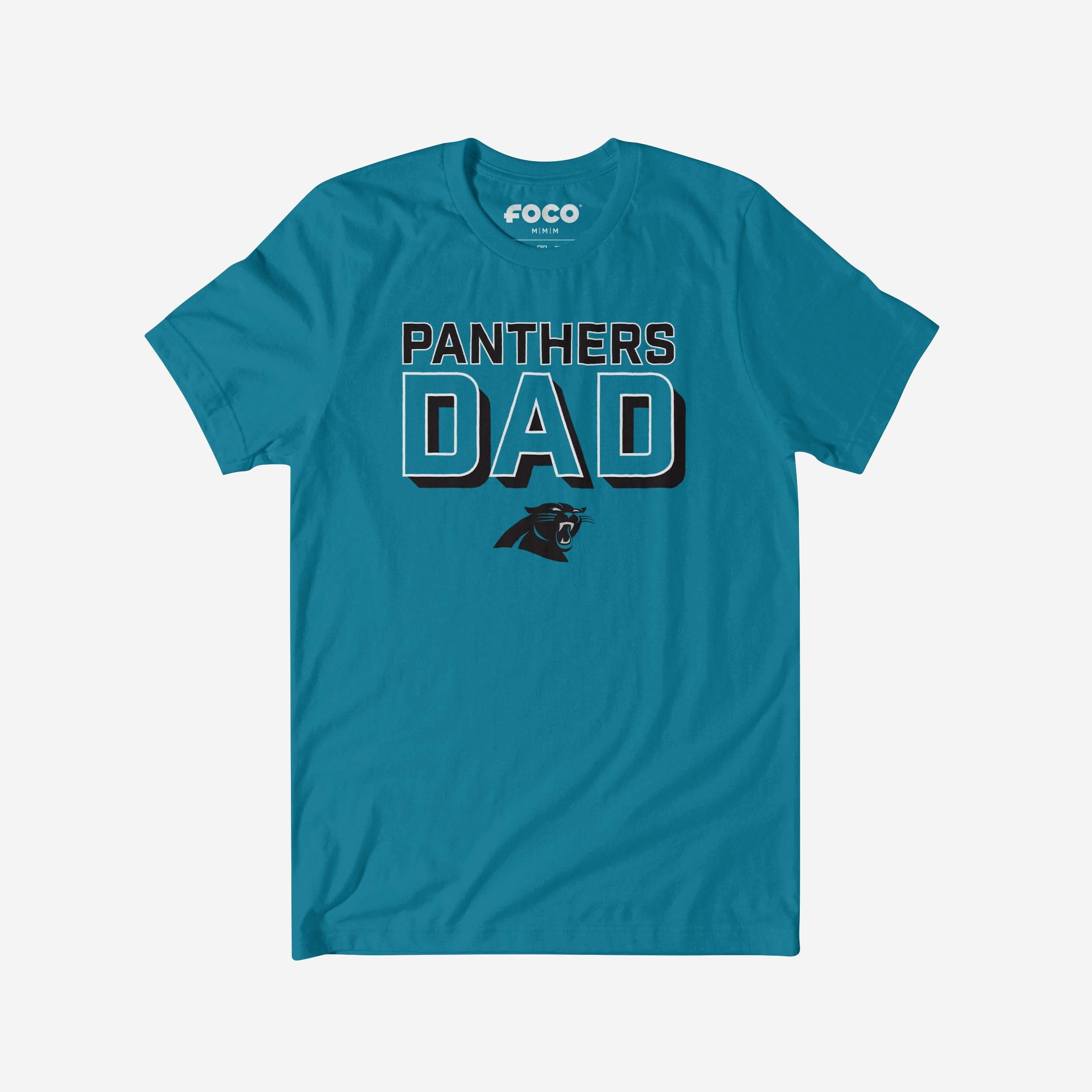 T-shirt papa de l'équipe Carolina Panthers