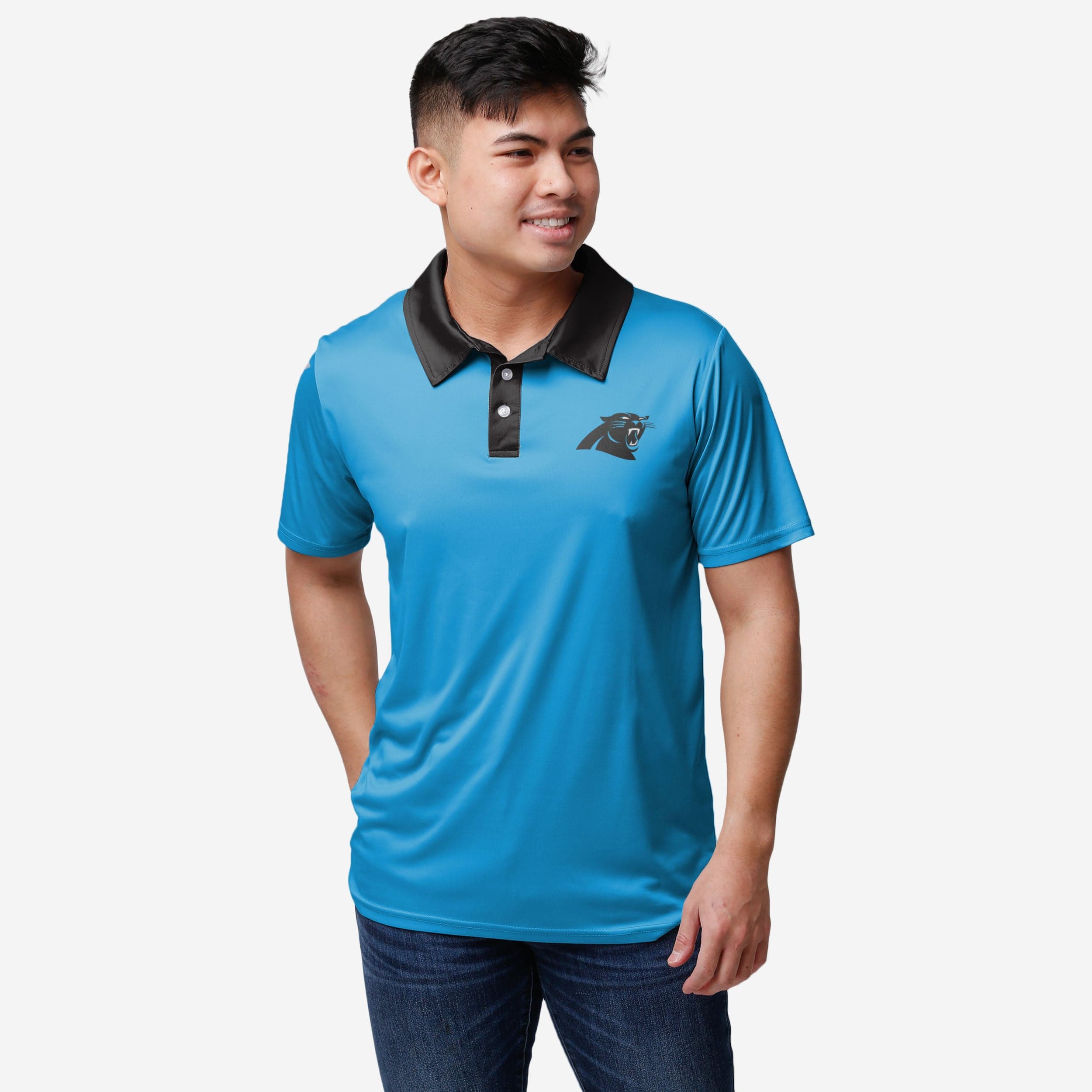 Carolina Panthers Polo en polyester Workday Warrior