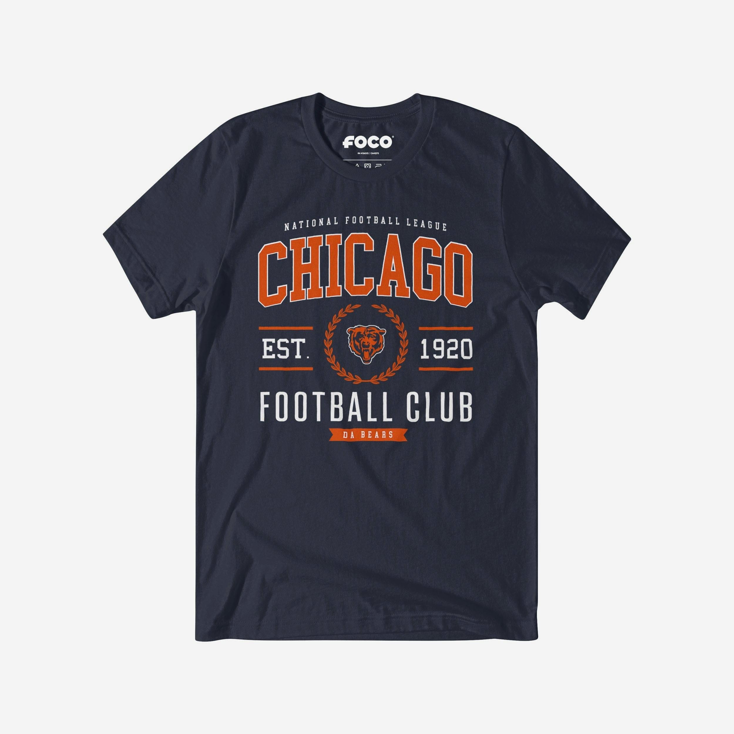 T-shirt Chicago Bears Club de Football