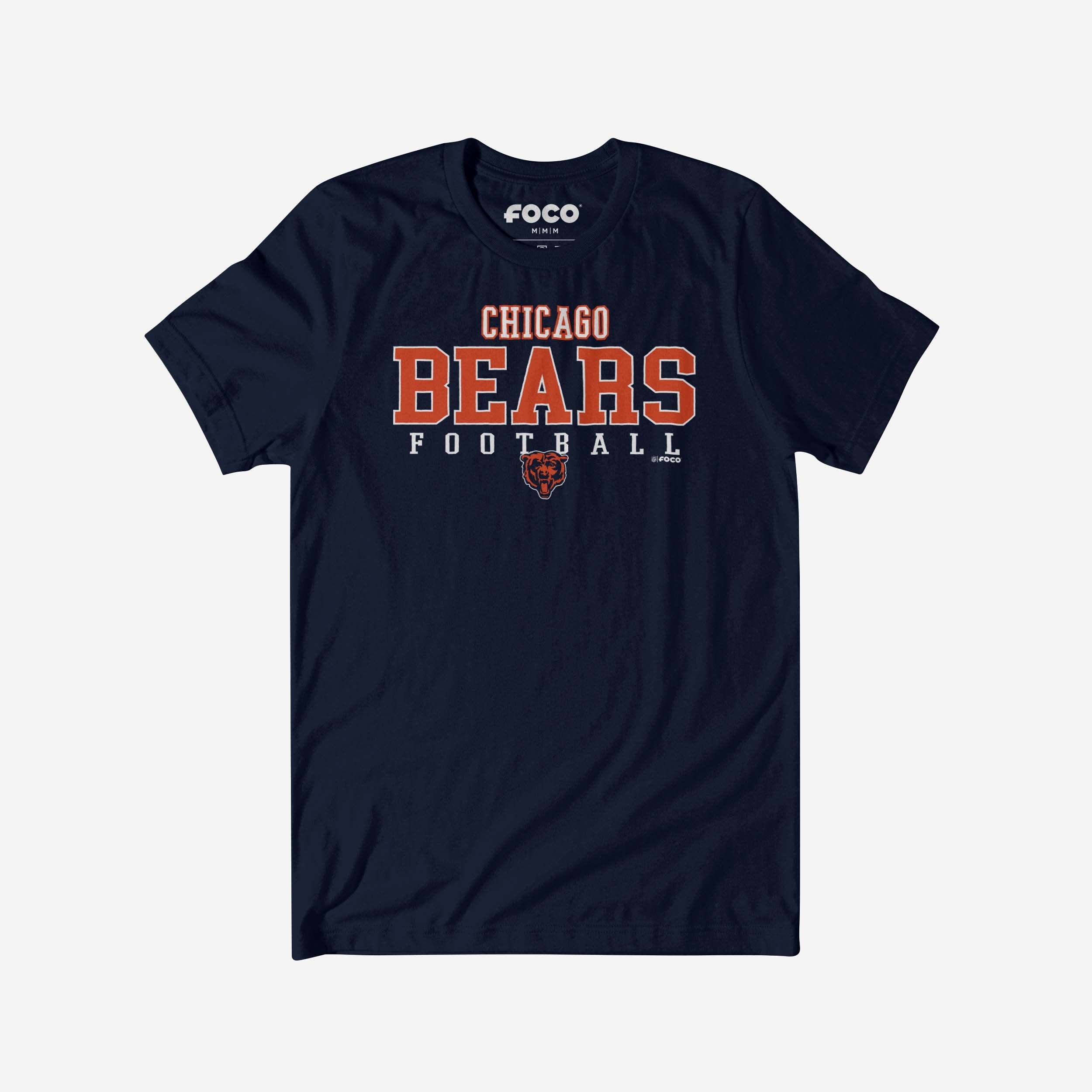 Chicago Bears T-shirt avec logo de football