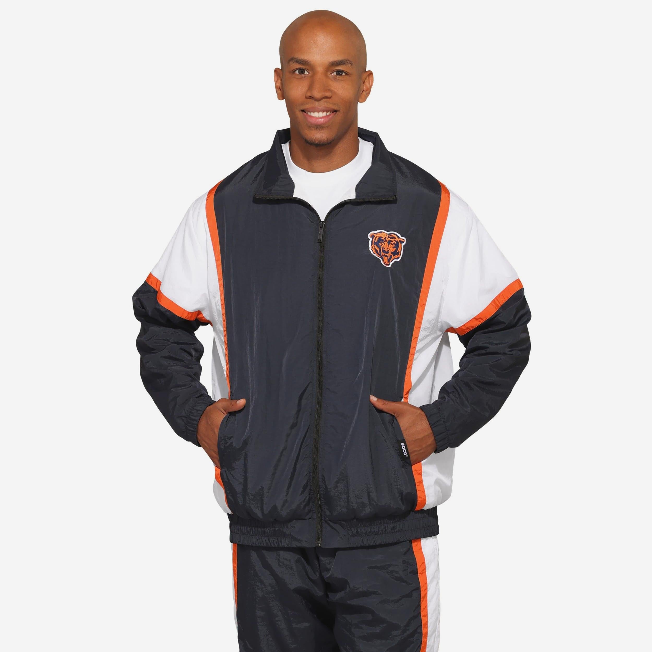 Chicago Bears Veste Gameday en nylon froissé