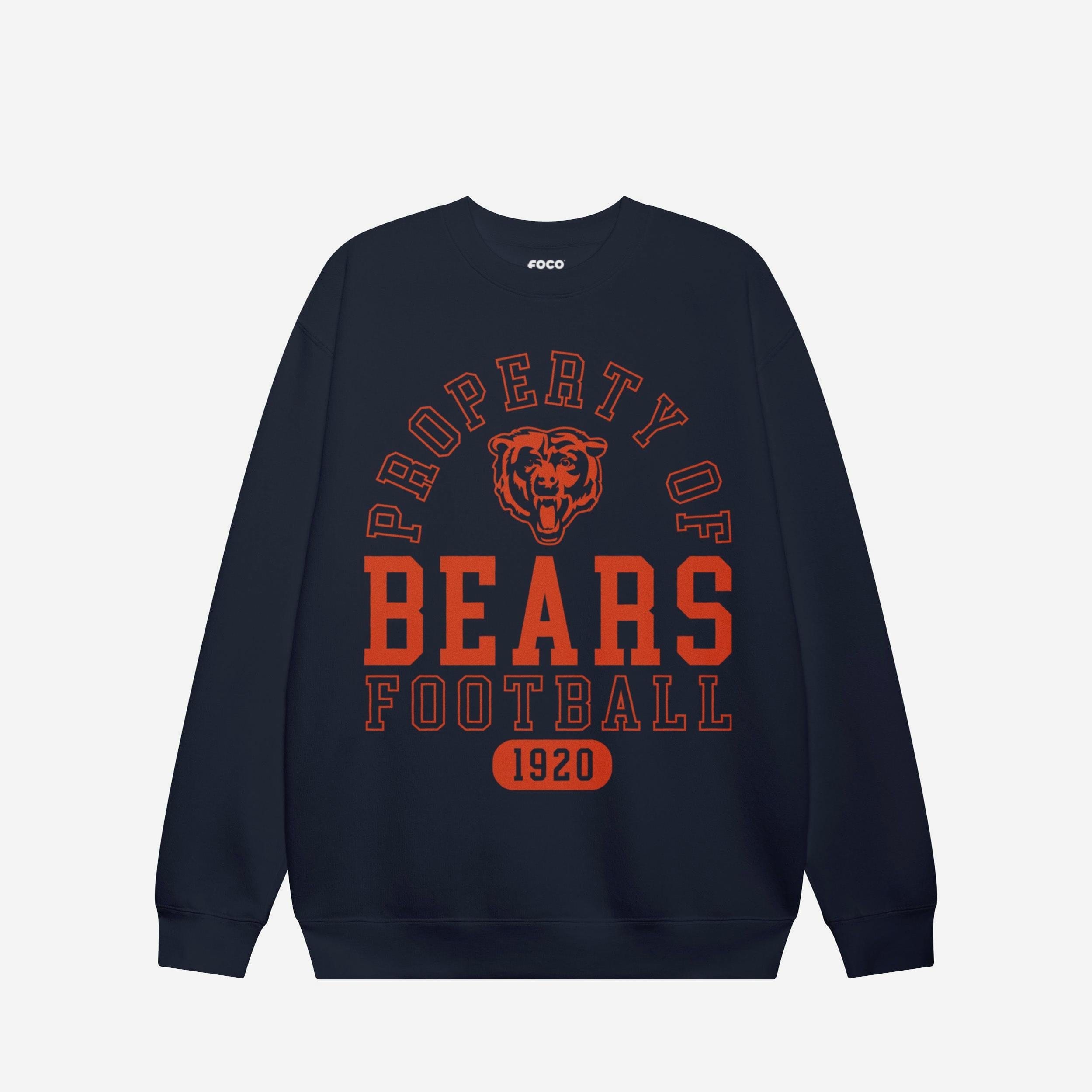 Chicago Bears Propriété du sweat-shirt à col rond
