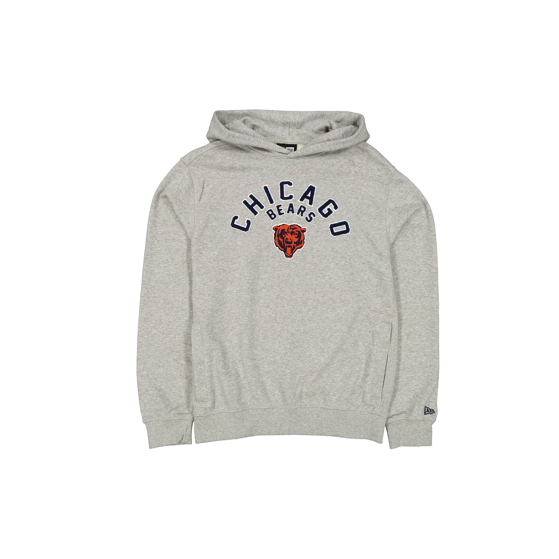 Chicago Bears Sport Night Sweat à capuche gris chiné