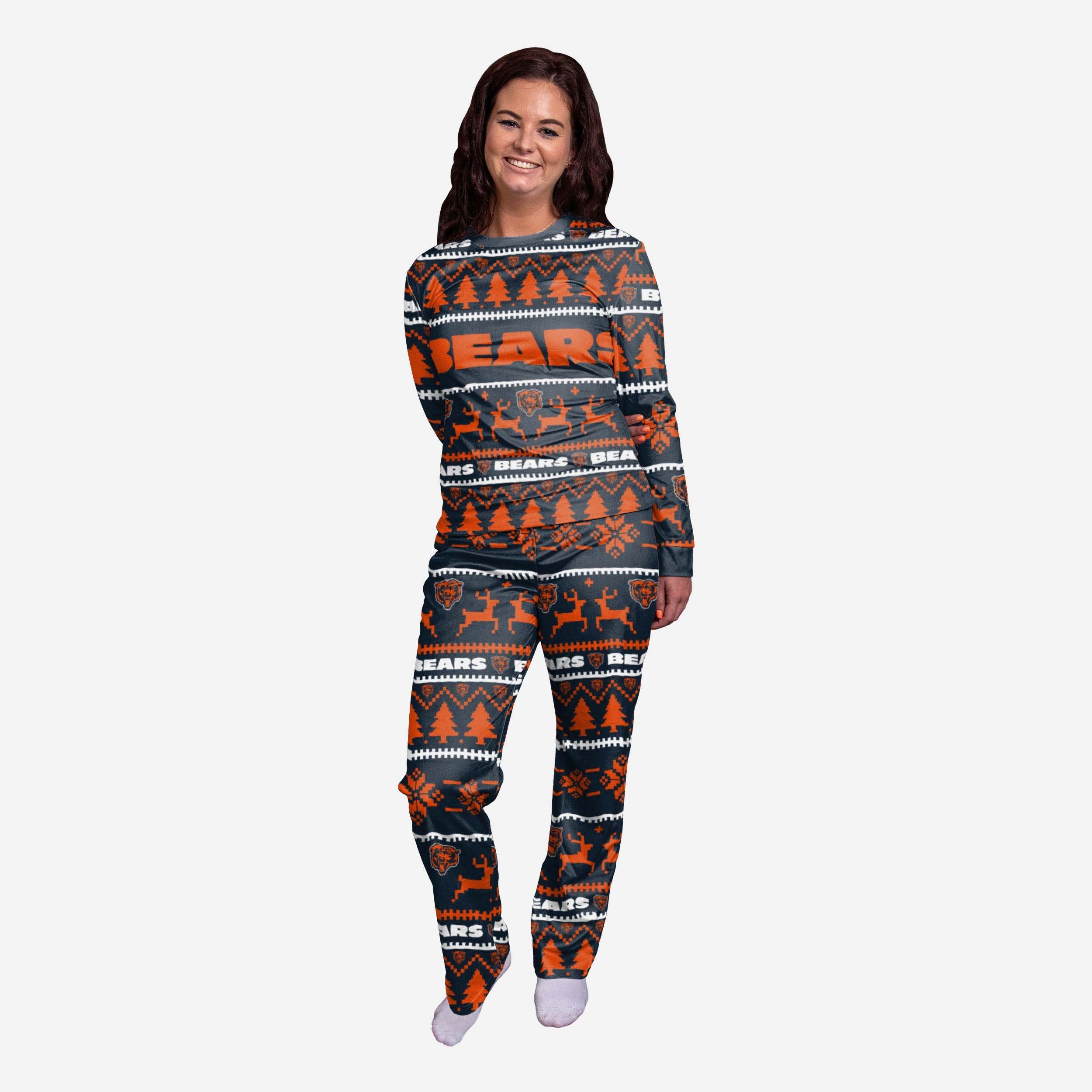 Chicago Bears Pyjama de vacances en famille pour femme
