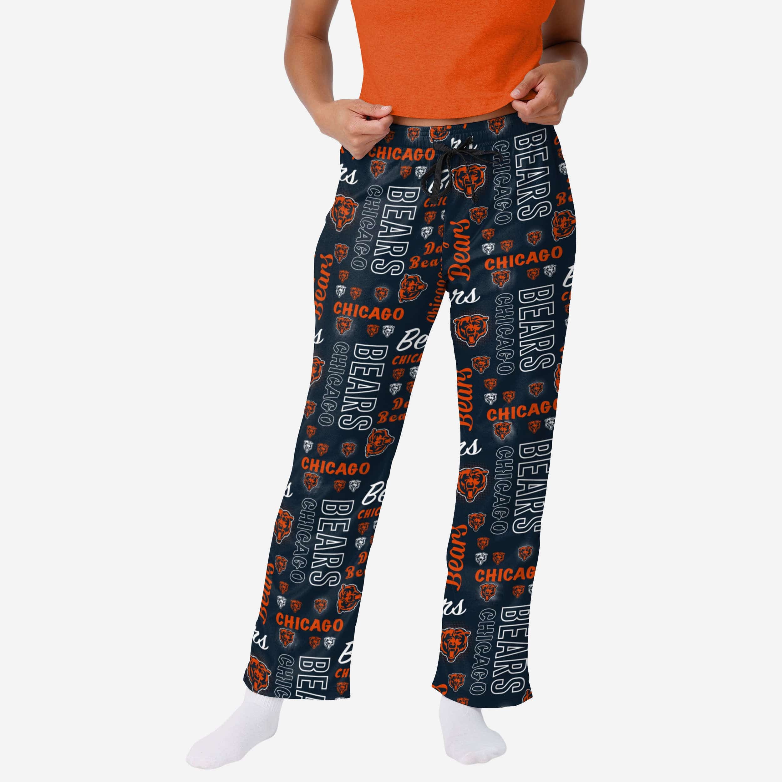 Chicago Bears Pantalon de survêtement mini imprimé pour femme