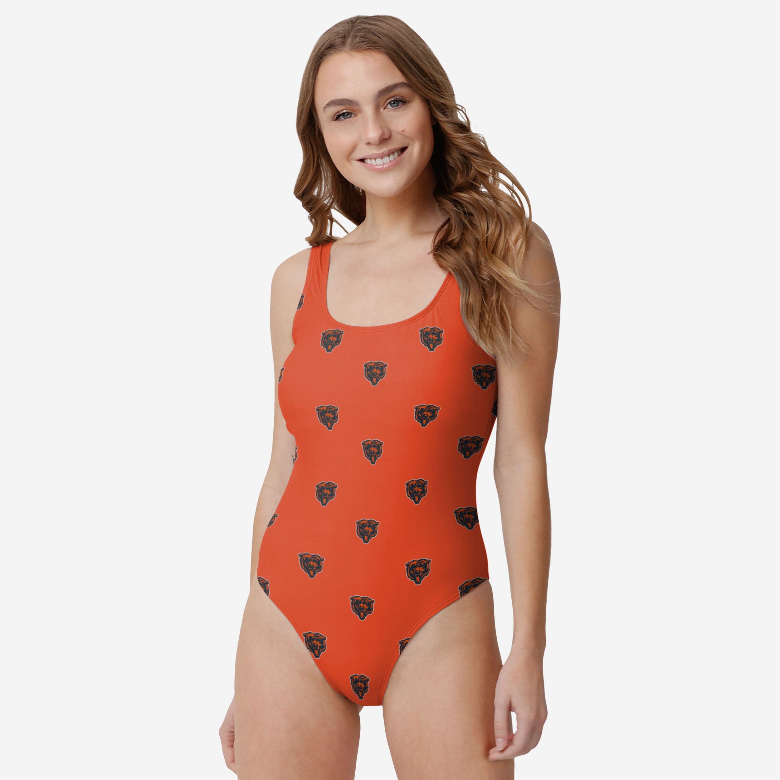 Chicago Bears Maillot de bain une pièce à imprimé mini pour femme