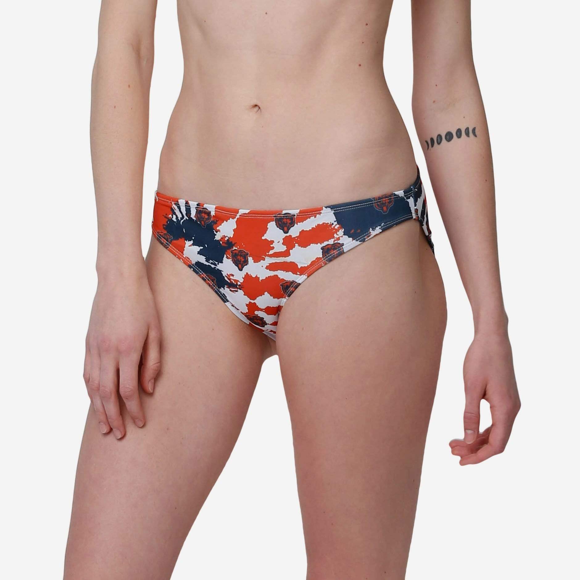 Chicago Bears Bas de bikini Paint Splash pour femme