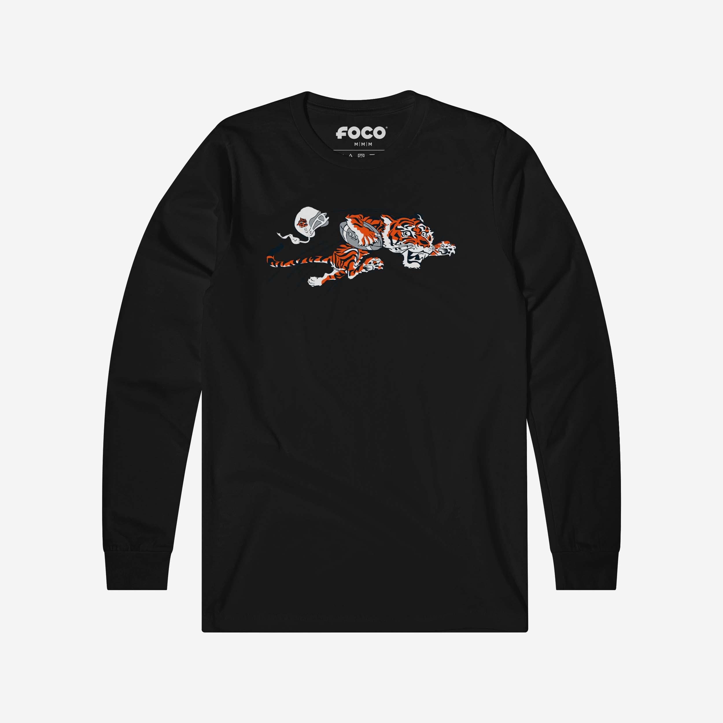 Cincinnati Bengals 1968 T-shirt à manches longues avec logo rétro