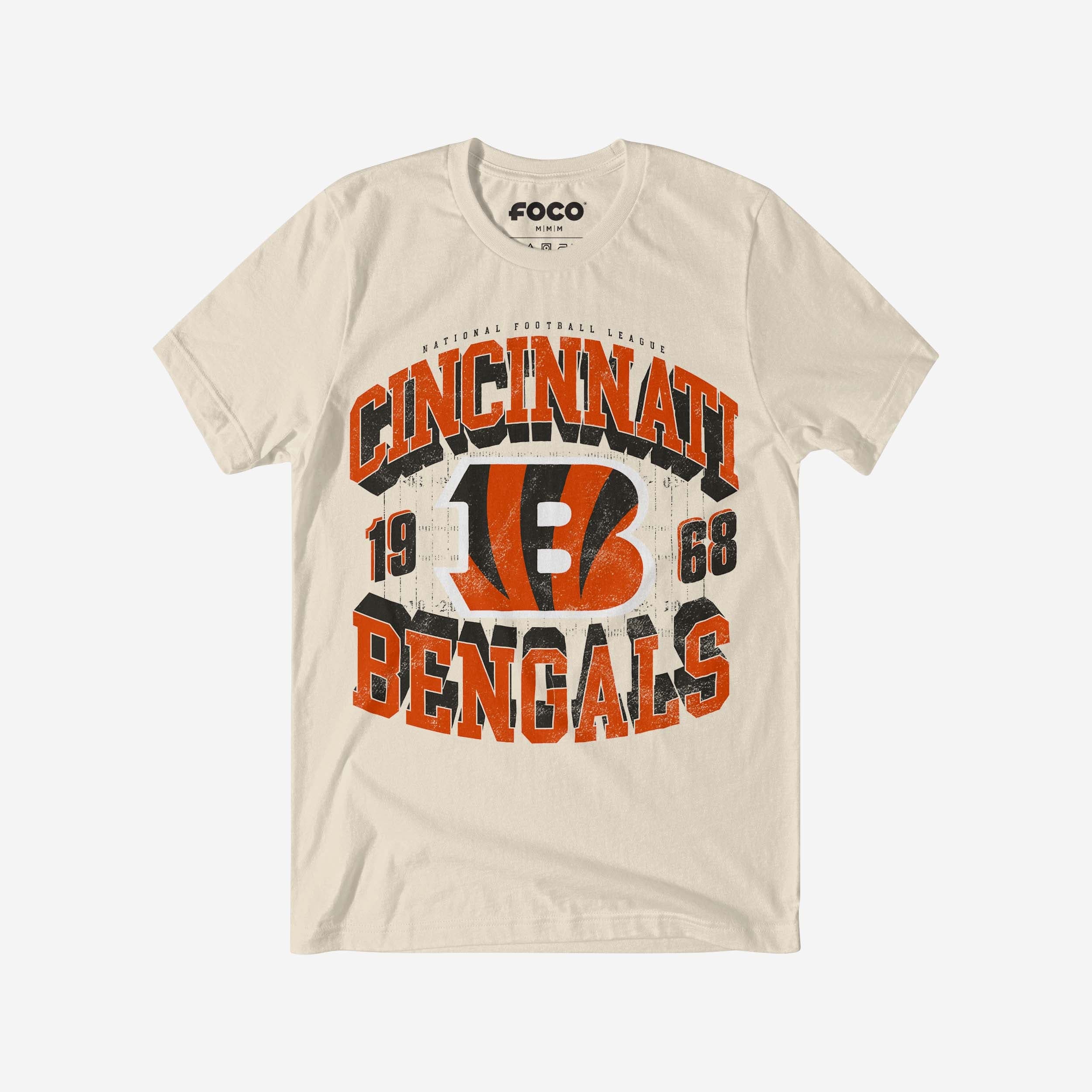 Cincinnati Bengals T-shirt avec mot-symbole arqué