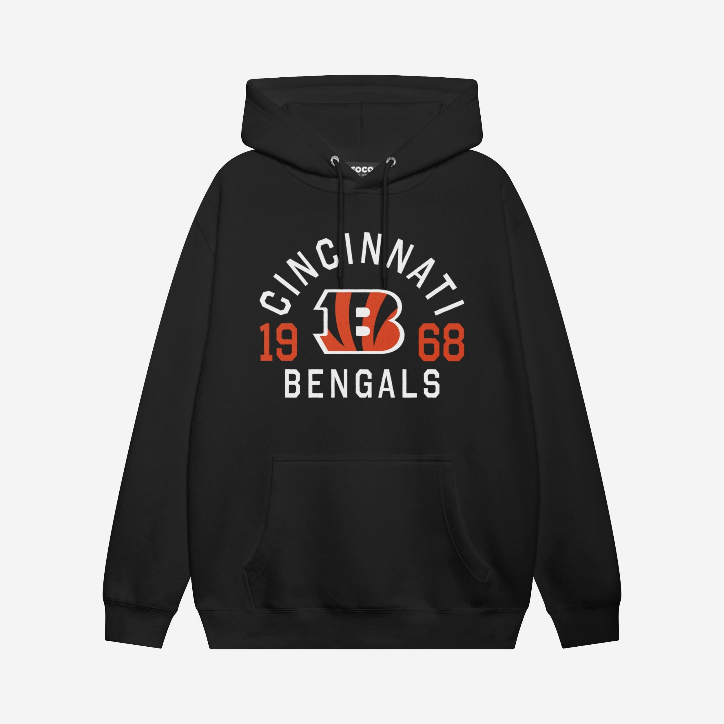 Sweat à capuche imprimé Cincinnati Bengals Heritage