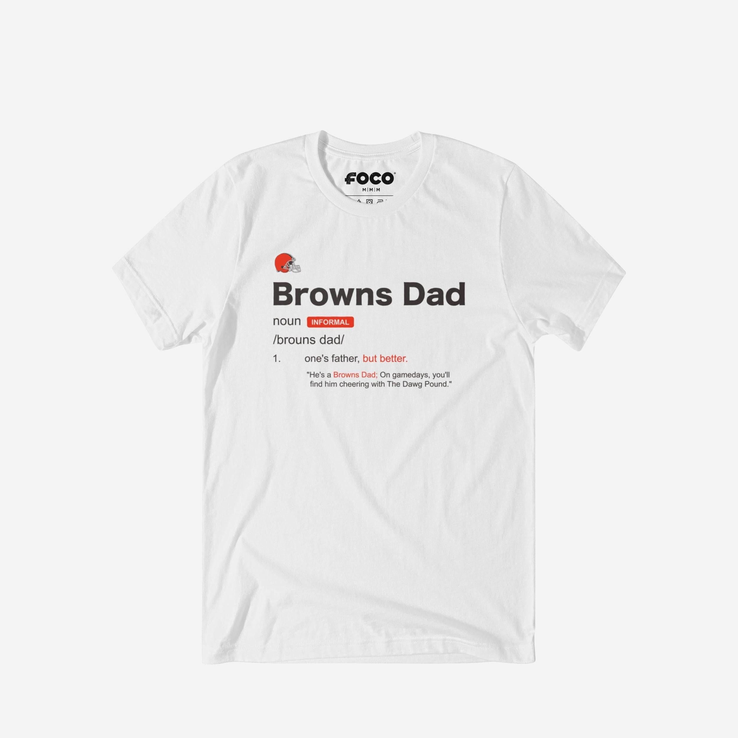 Cleveland Browns T-shirt définition papa
