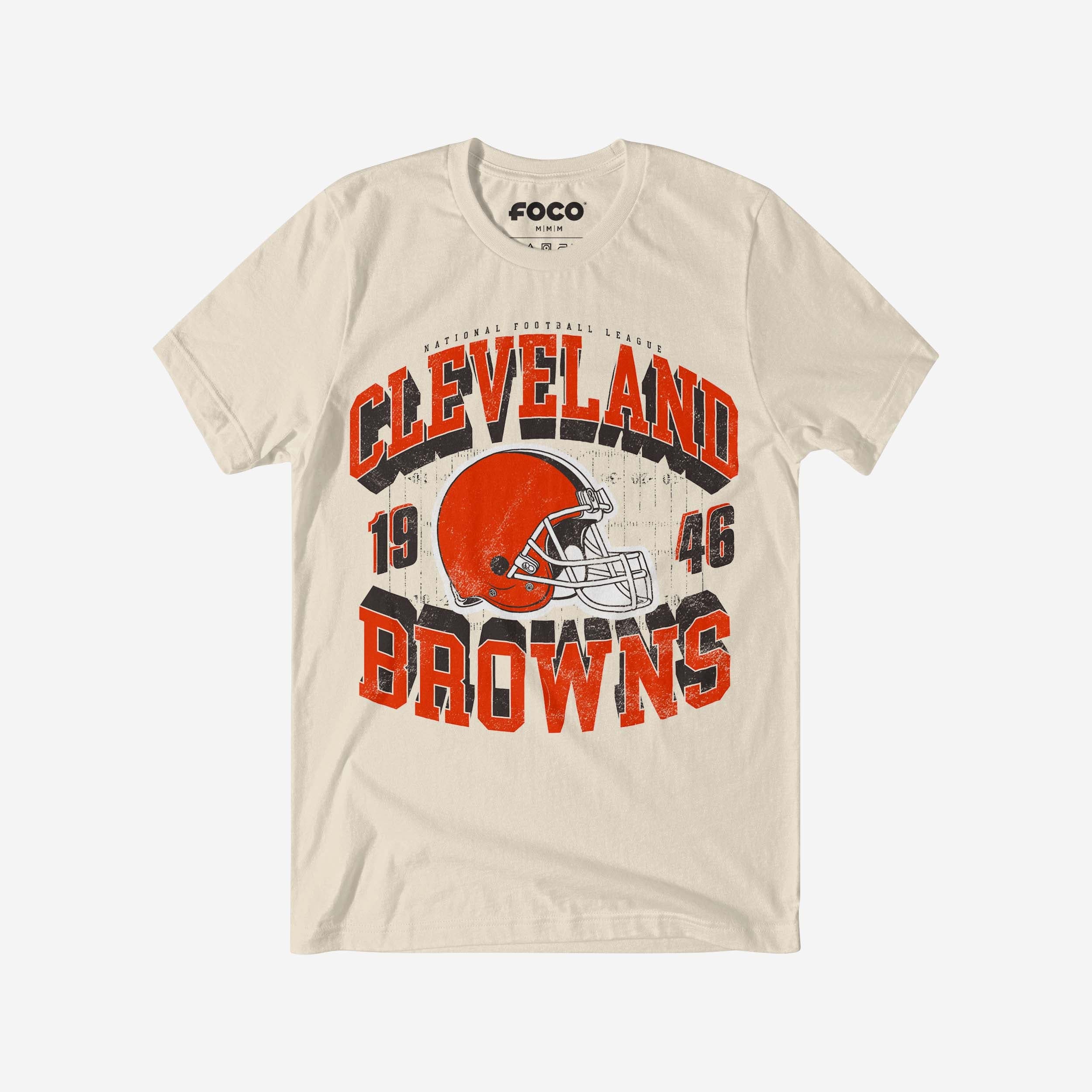 Cleveland Browns T-shirt avec mot-symbole arqué