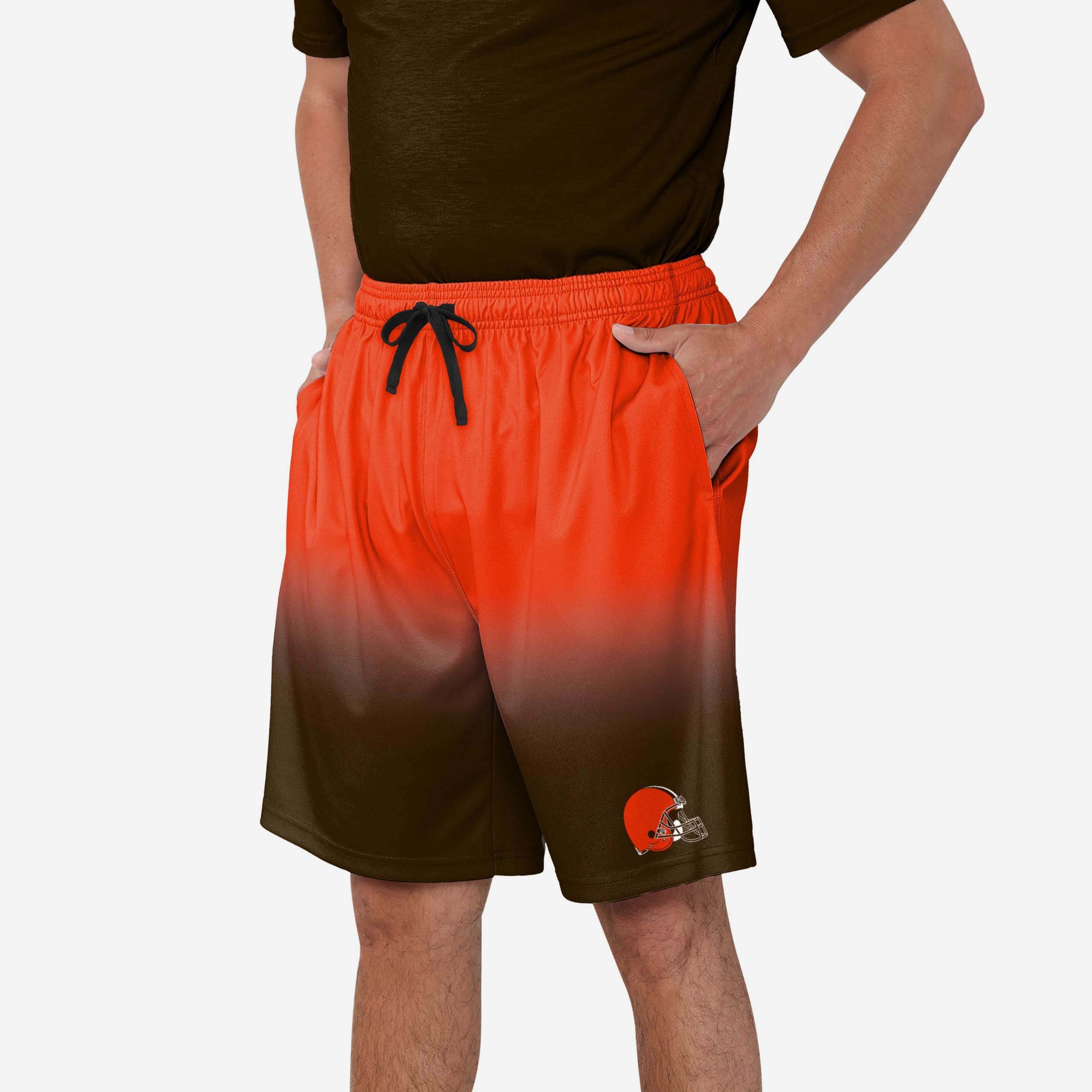 Short d'entraînement dégradé Cleveland Browns Game Ready