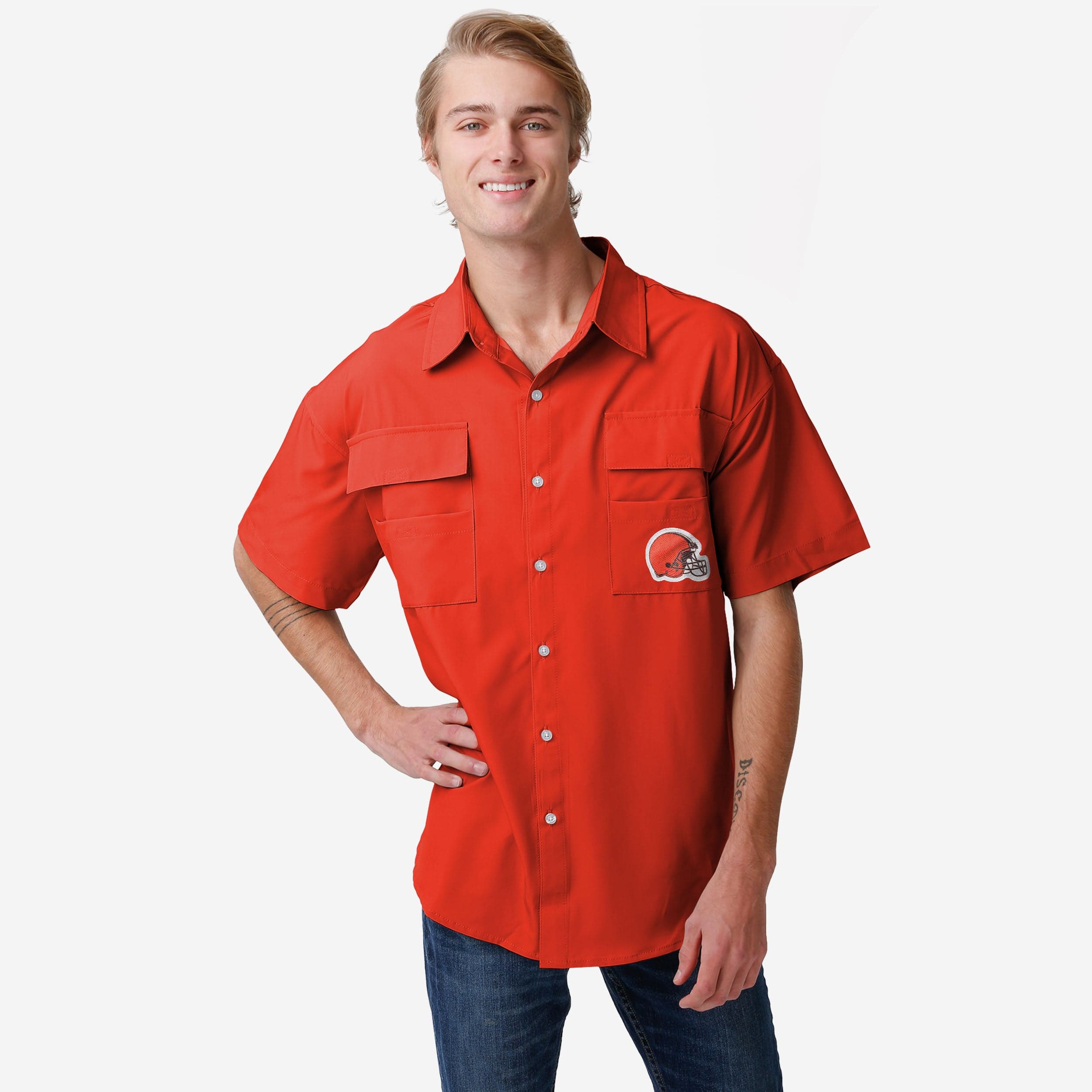 Cleveland Browns Chemise de pêche disparue