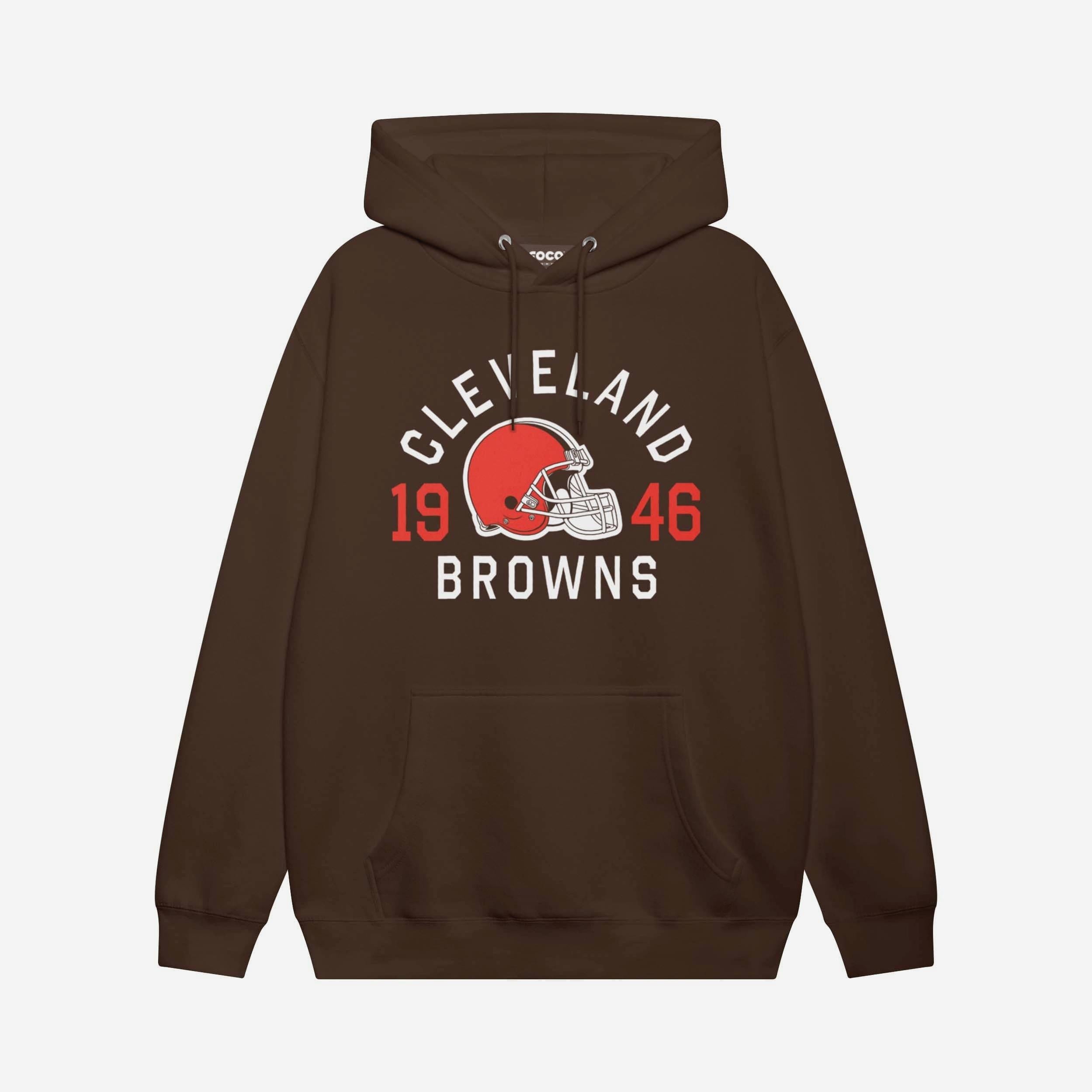 Sweat à capuche imprimé Cleveland Browns Heritage