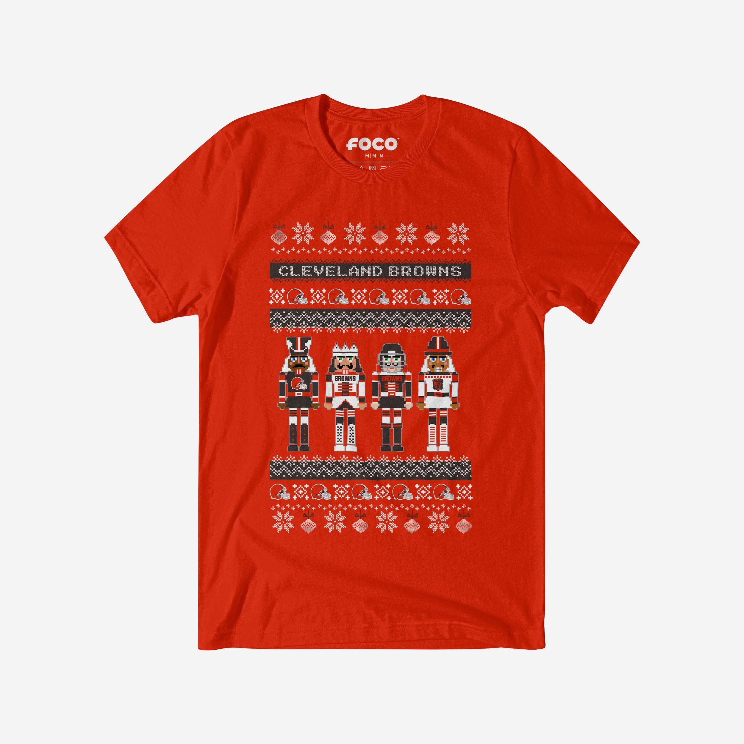 Cleveland Browns T-shirt pull casse-noisette des fêtes