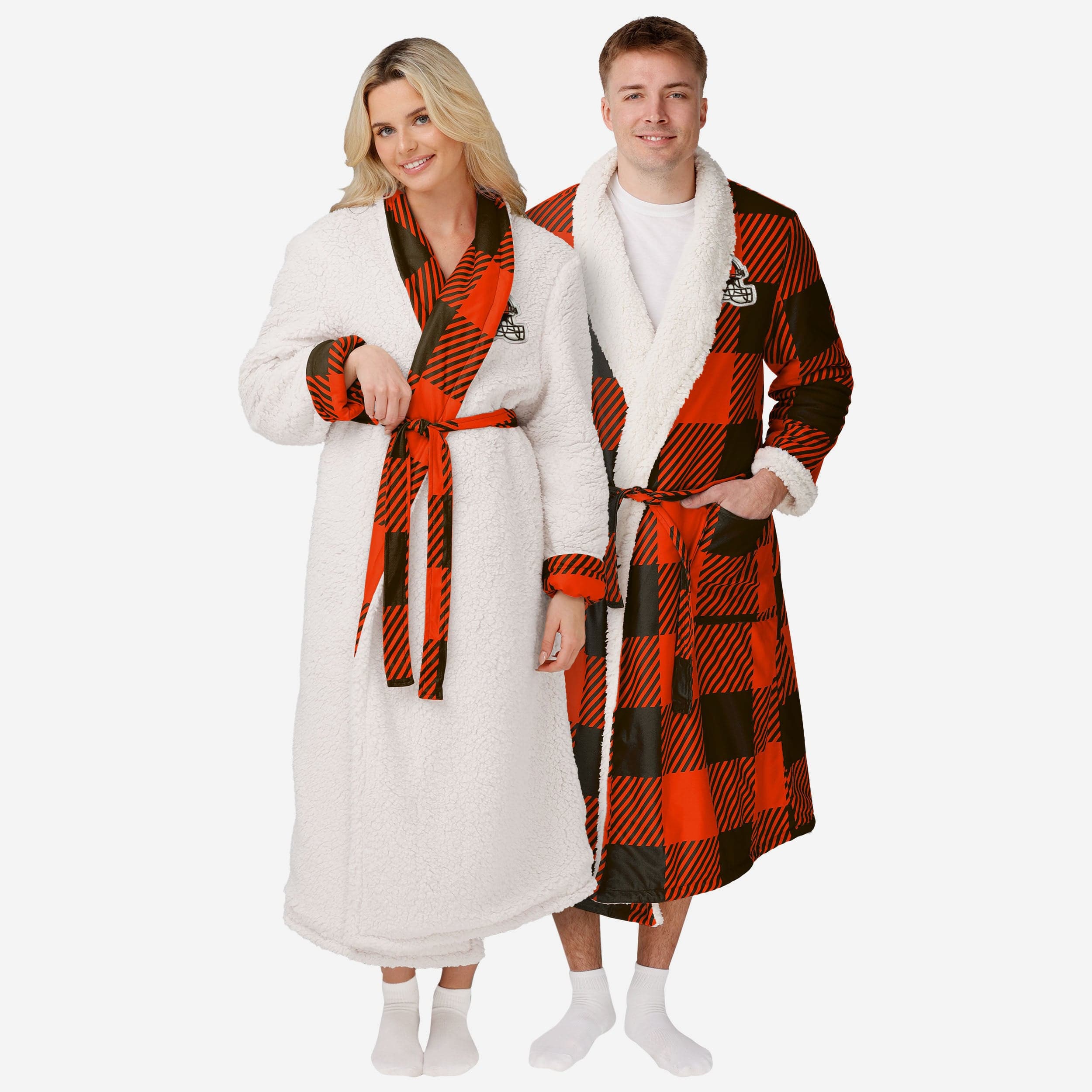 Cleveland Browns Peignoir réversible Lounge Life