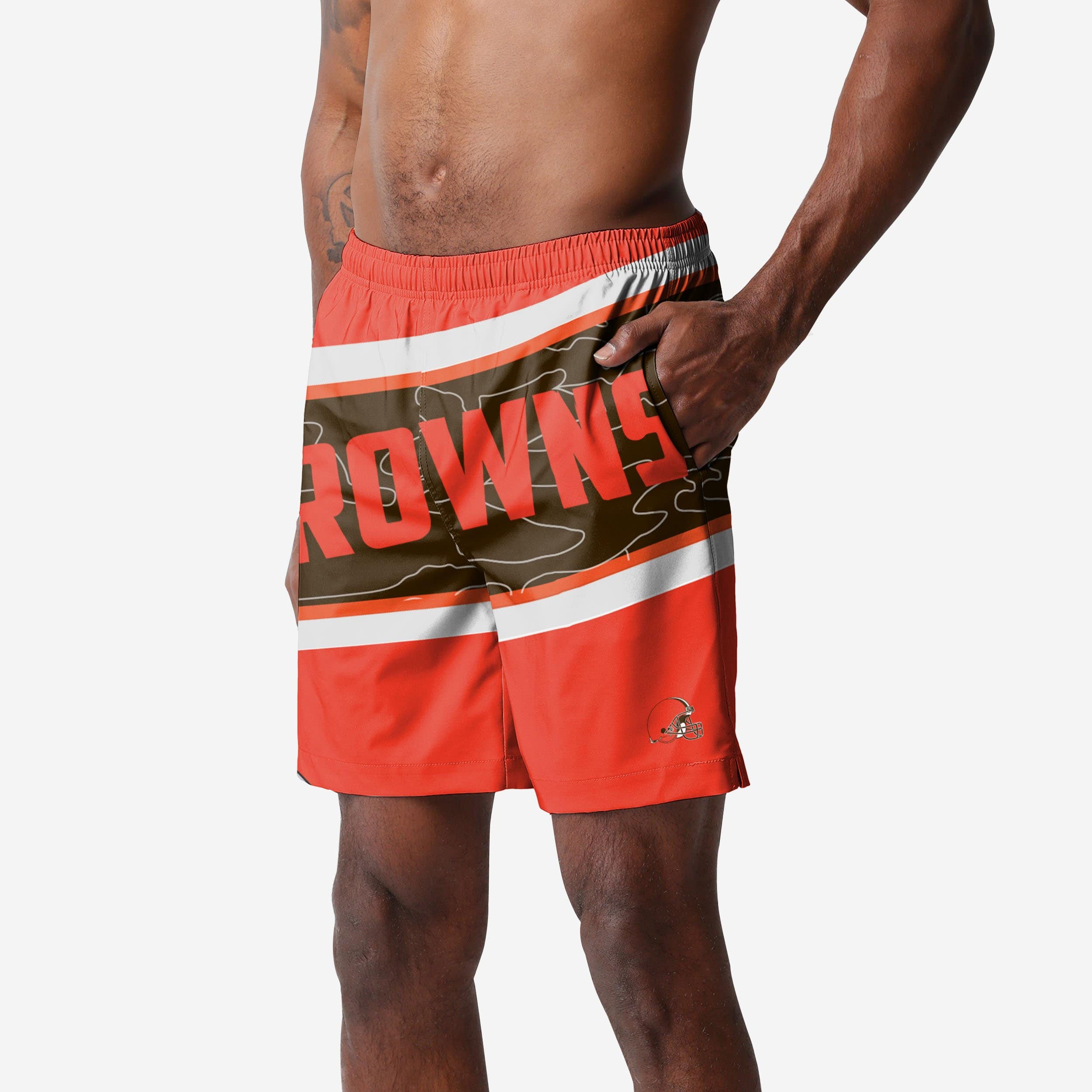 Cleveland Browns Maillot de bain original Big Wordmark