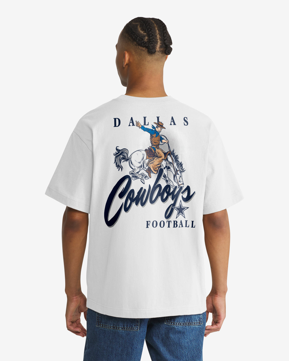 Dallas Cowboys BACKER SCRIPT ILLUSTRÉ '47 FOUNDATION TEE