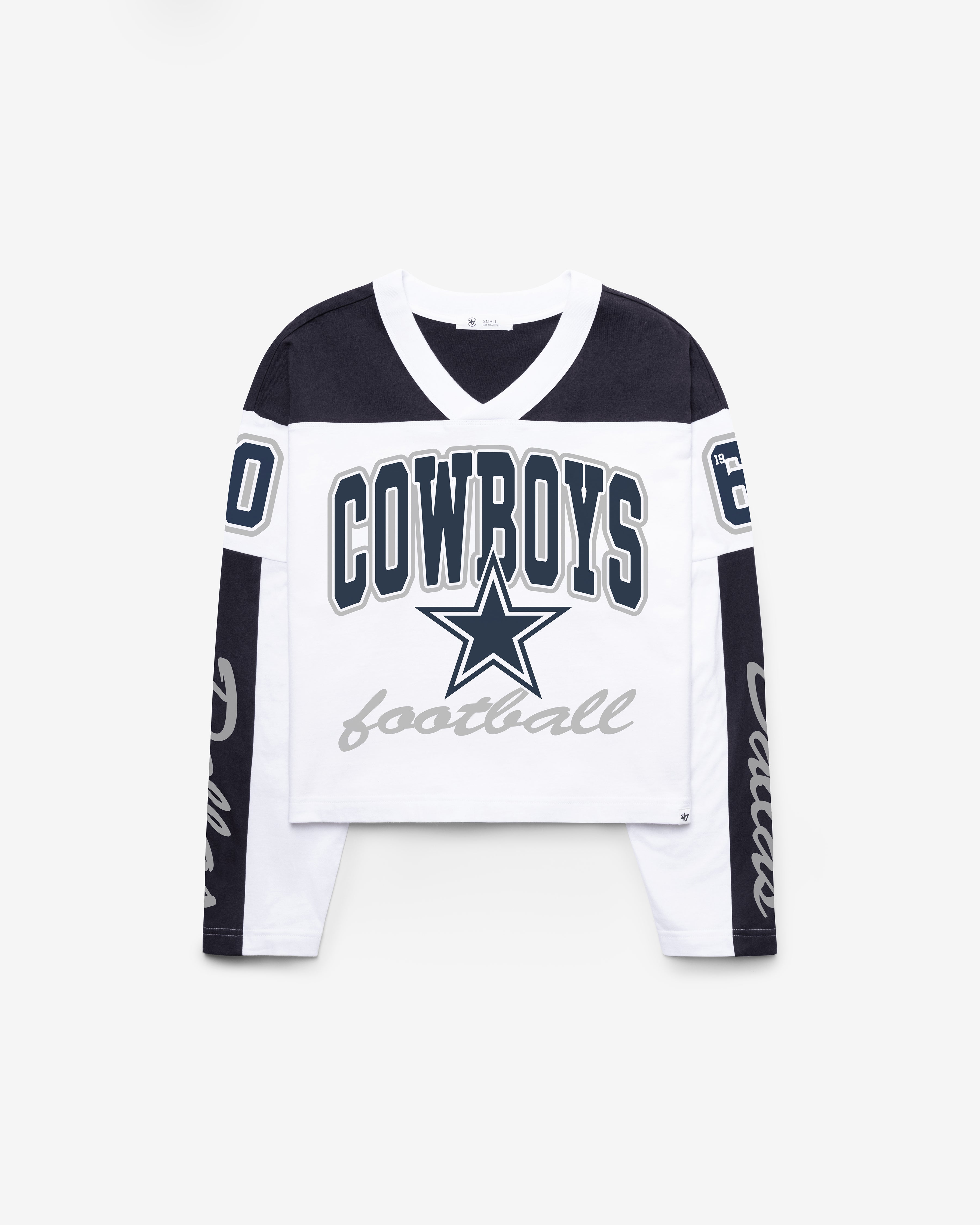 Dallas Cowboys EXCLAMATION '47 T-SHIRT EN JERSEY METRO FEMME