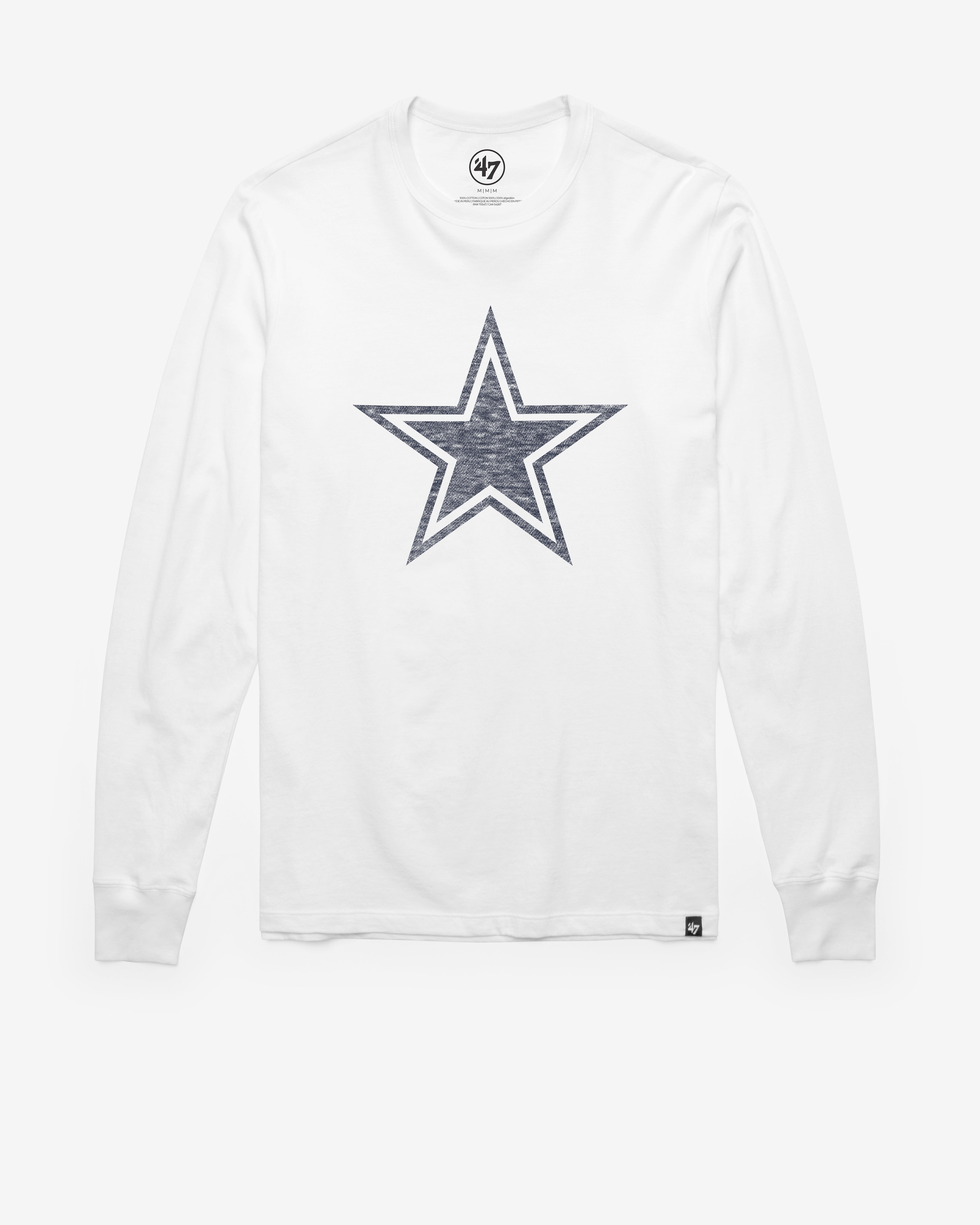 Dallas Cowboys PREMIER '47 FRANKLIN T-SHIRT À MANCHES LONGUES
