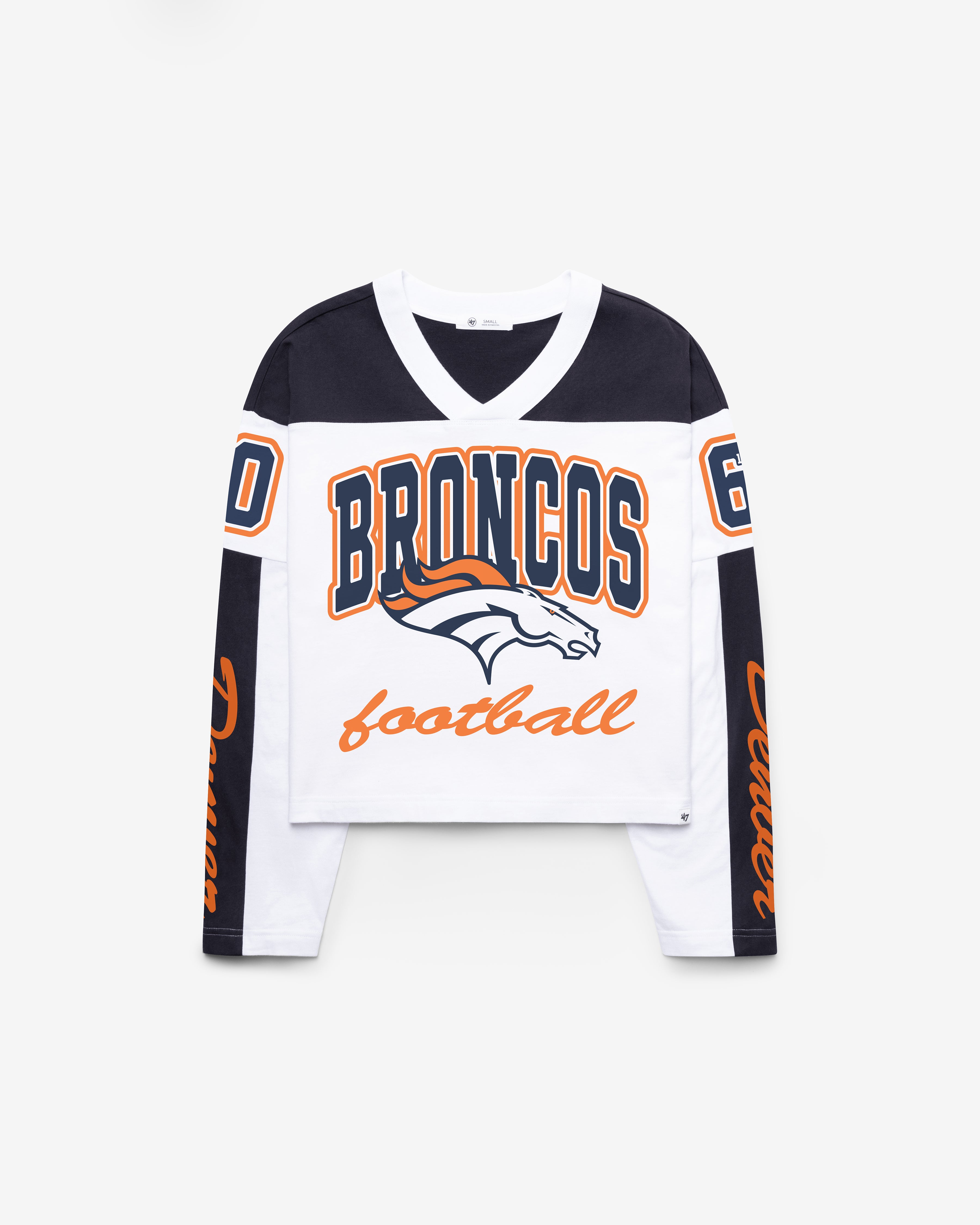 Denver Broncos EXCLAMATION '47 T-SHIRT EN JERSEY METRO FEMME