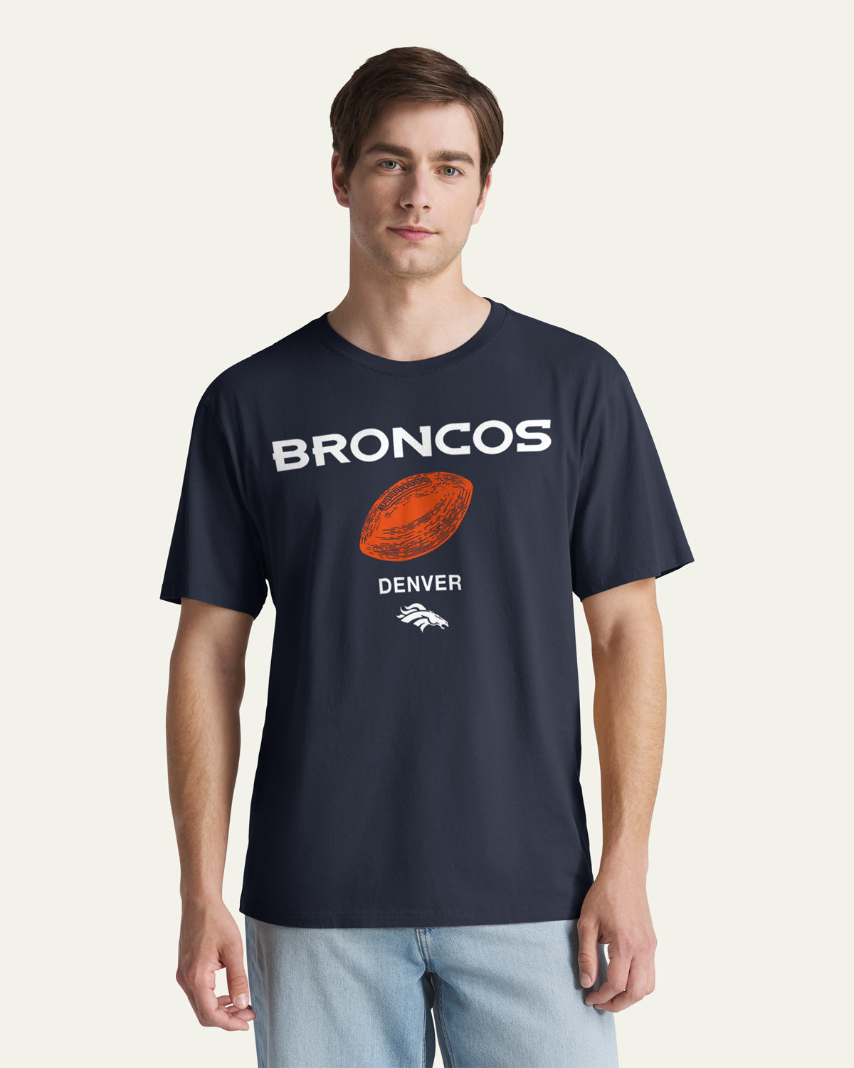 Denver Broncos PLAY BLOCK '47 TEE QUOTIDIEN