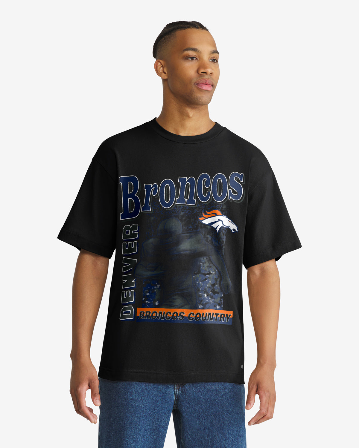 T-shirt de fondation Denver Broncos SPEED BURST '47