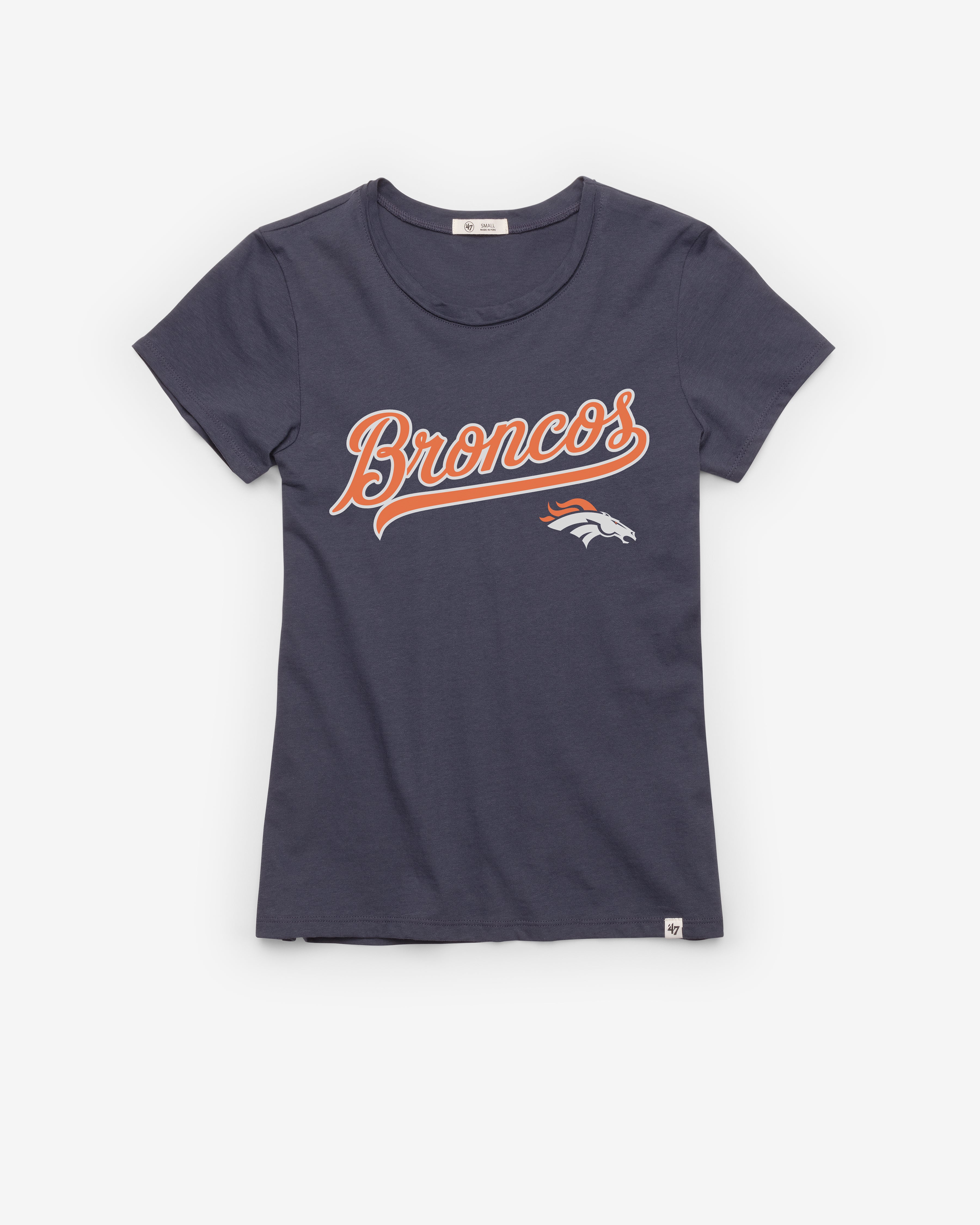 Denver Broncos TAIL SWEEP '47 FRANKIE TEE FEMME