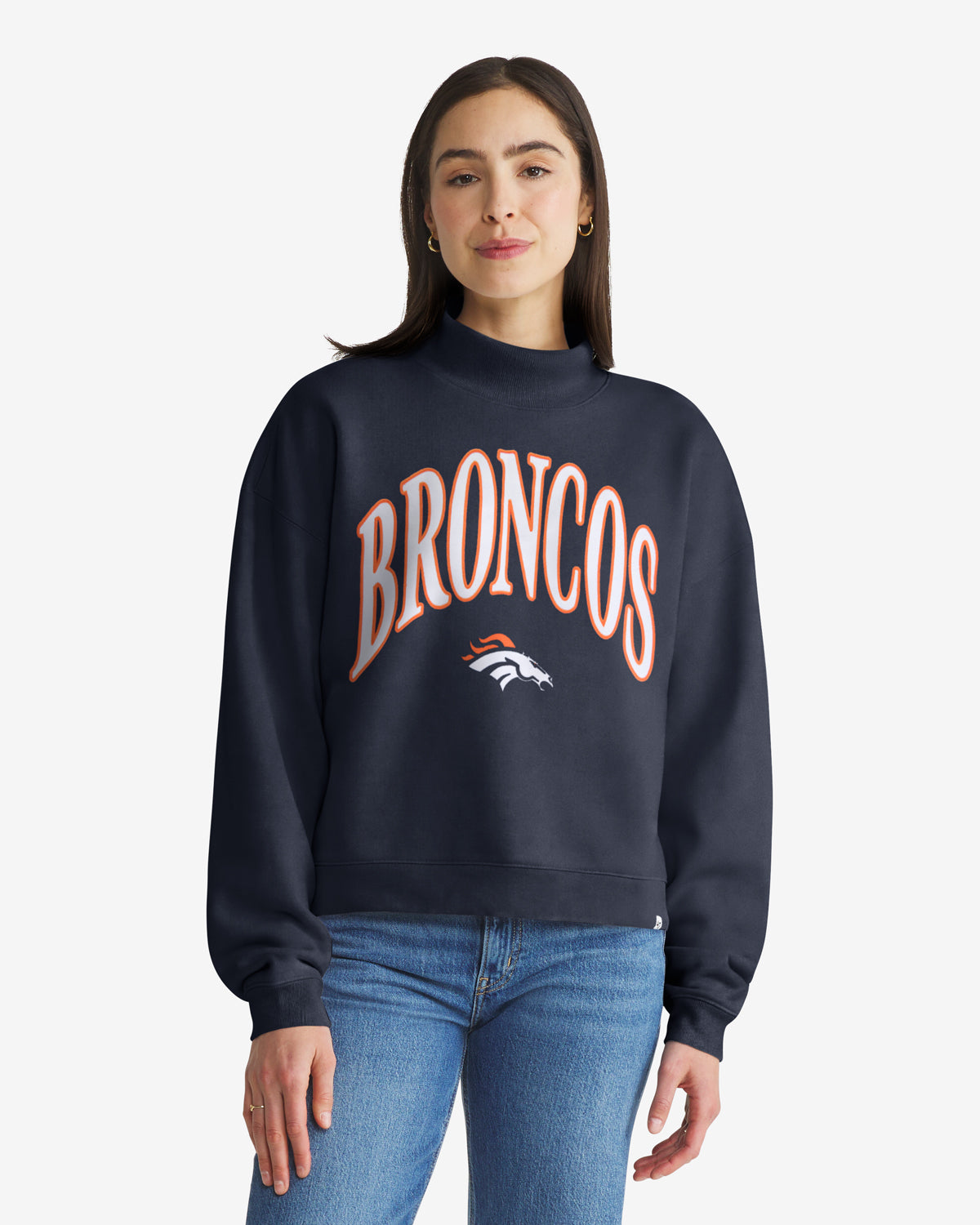 Denver Broncos PULL À COL MONTANT VANTAGE '47 POUR FEMME