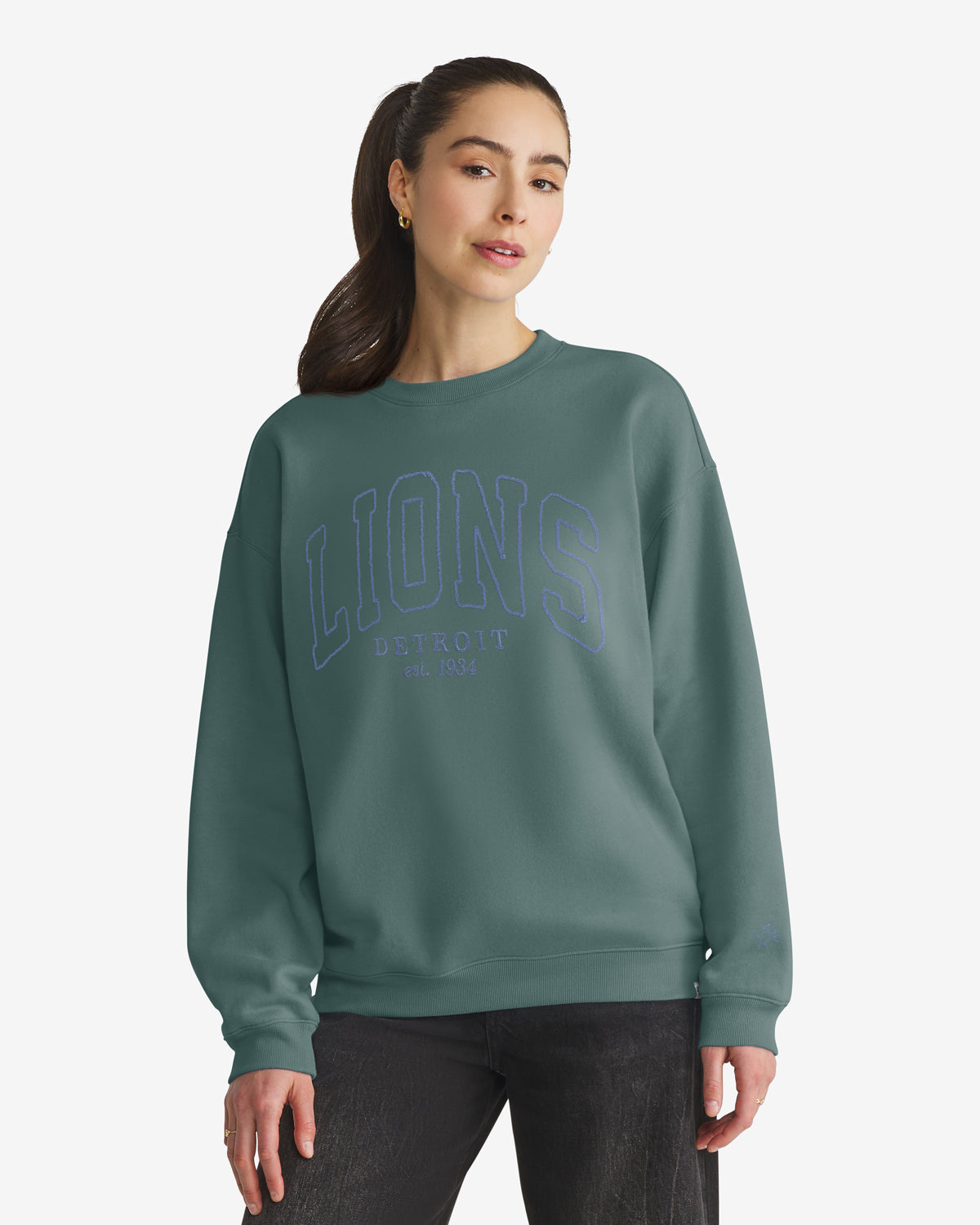 ÉQUIPEMENT SURDIMENSIONNÉ POUR FEMME Detroit Lions FORMA LUXE '47