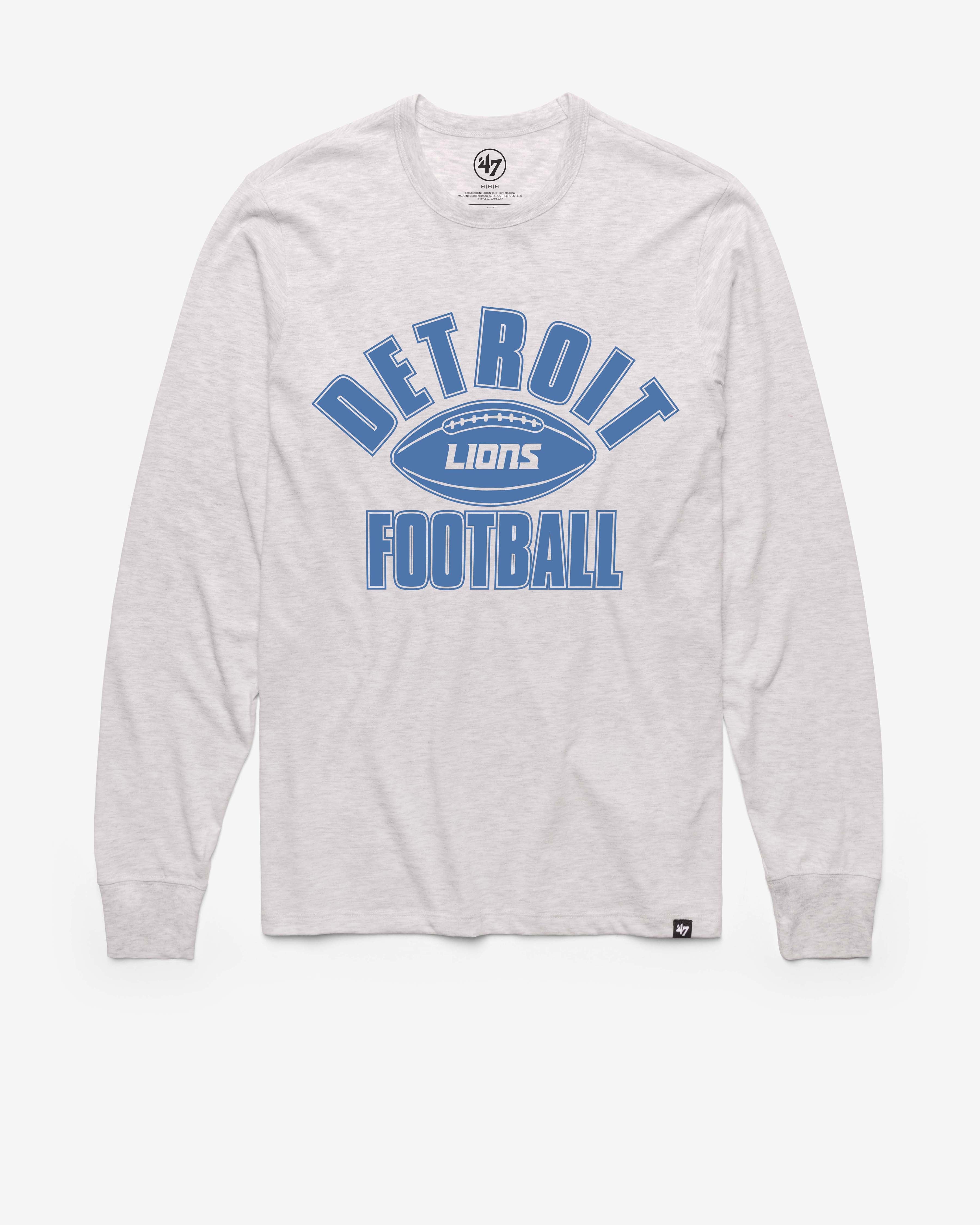 Detroit Lions ÉMIS '47 FRANKLIN T-SHIRT À MANCHES LONGUES