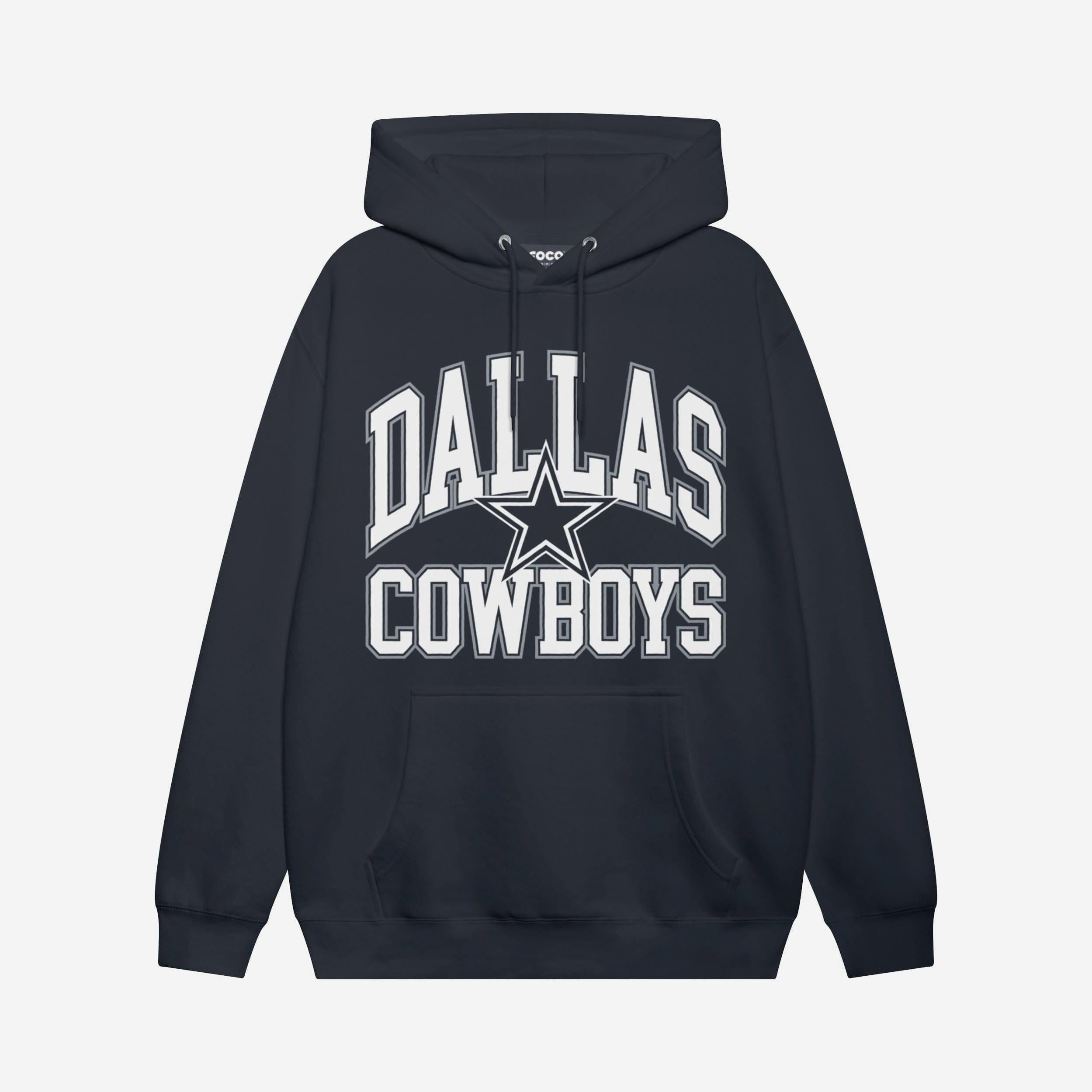 Dallas Cowboys Sweat à capuche avec mot-symbole arqué