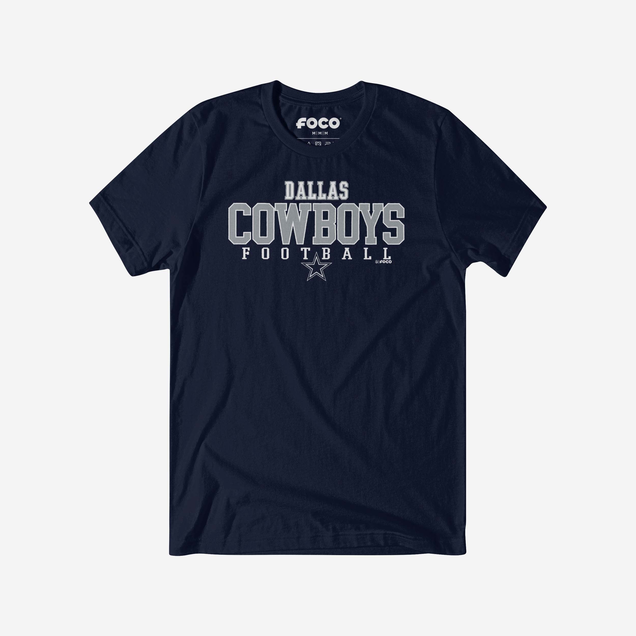 Dallas Cowboys T-shirt avec logo de football