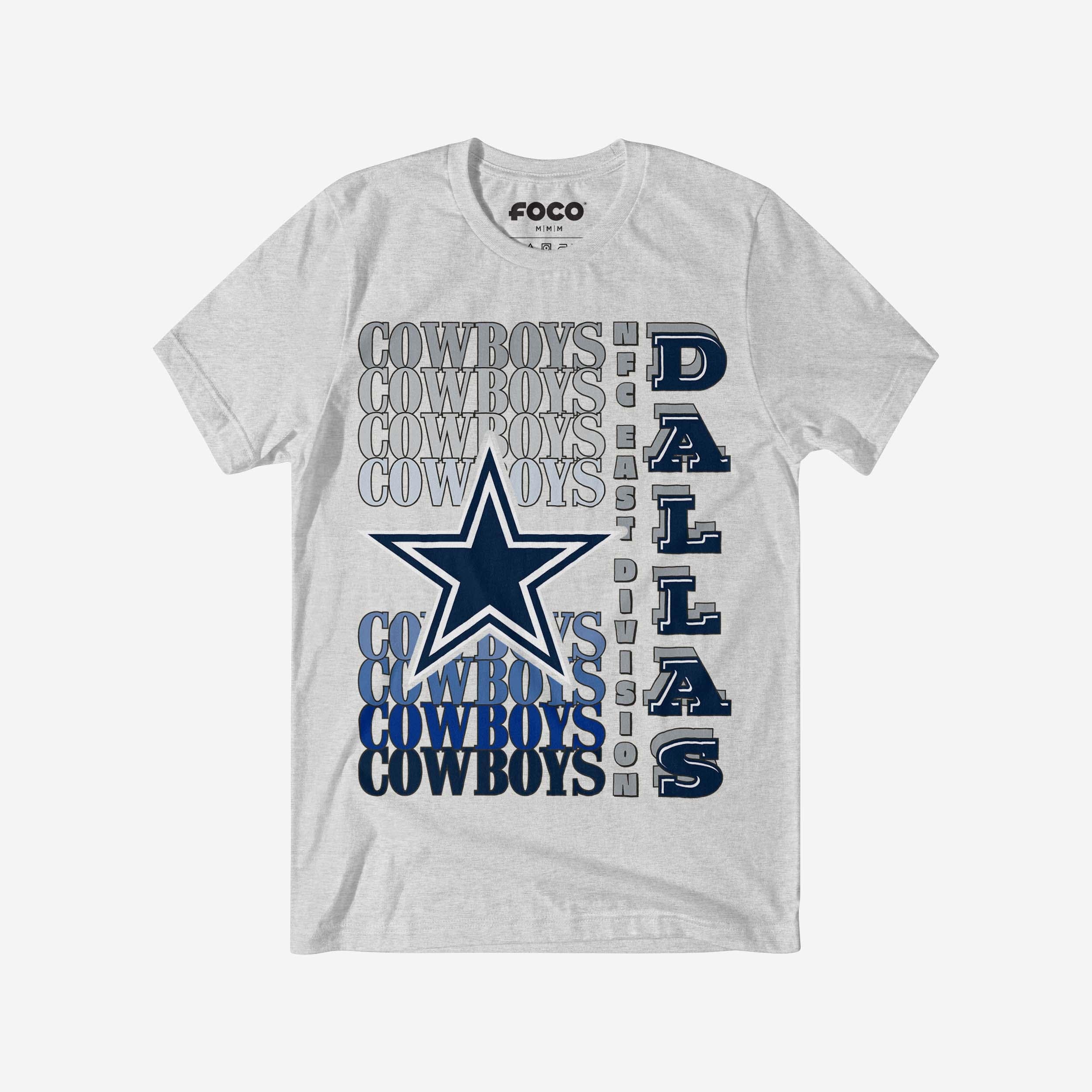 Dallas Cowboys T-shirt avec mot-symbole dégradé