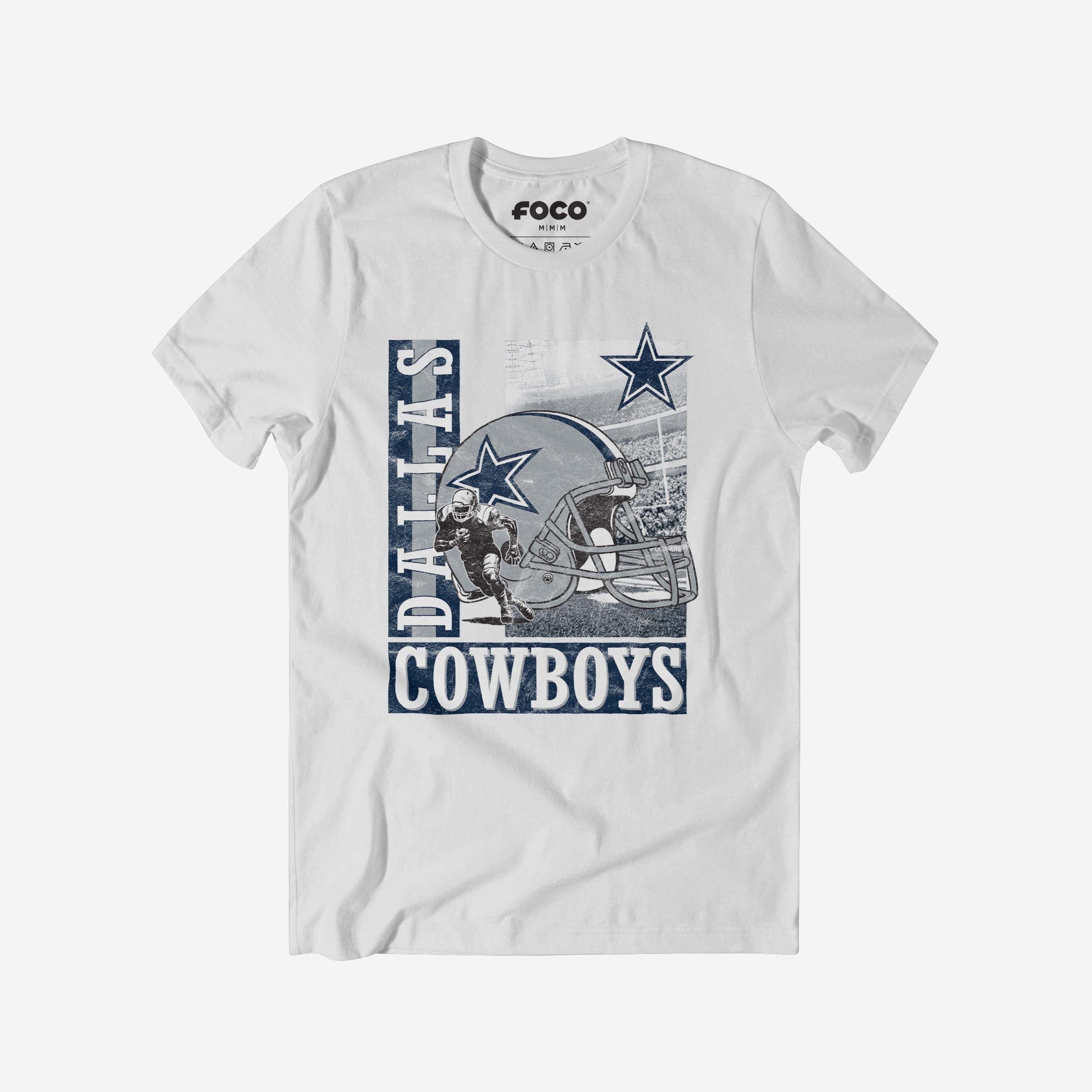 T-shirt Dallas Cowboys avec casque Dash