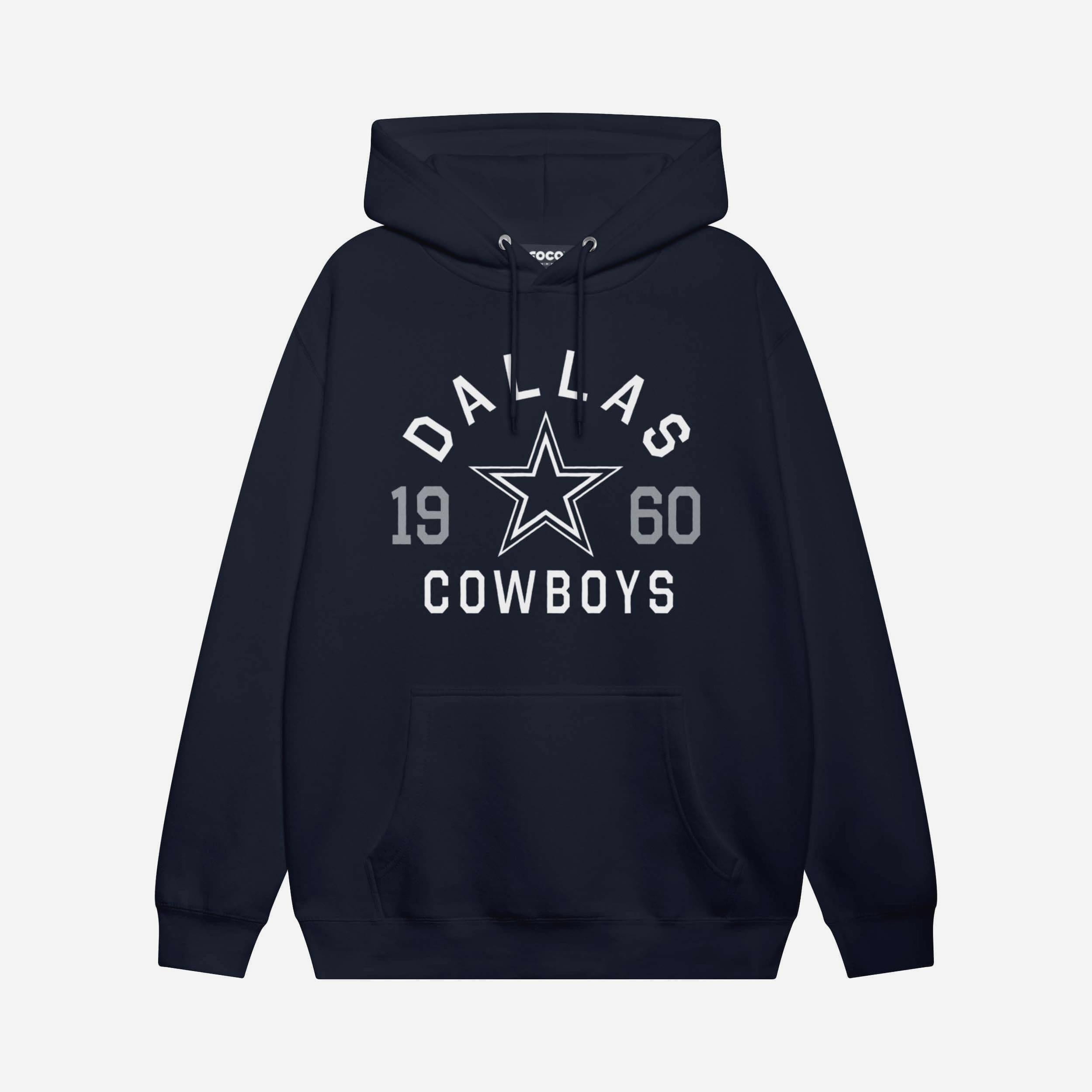 Sweat à capuche imprimé Dallas Cowboys Heritage