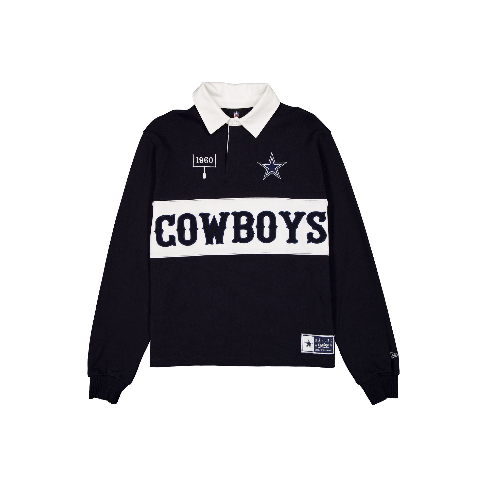 Dallas Cowboys T-shirt de rugby à manches longues