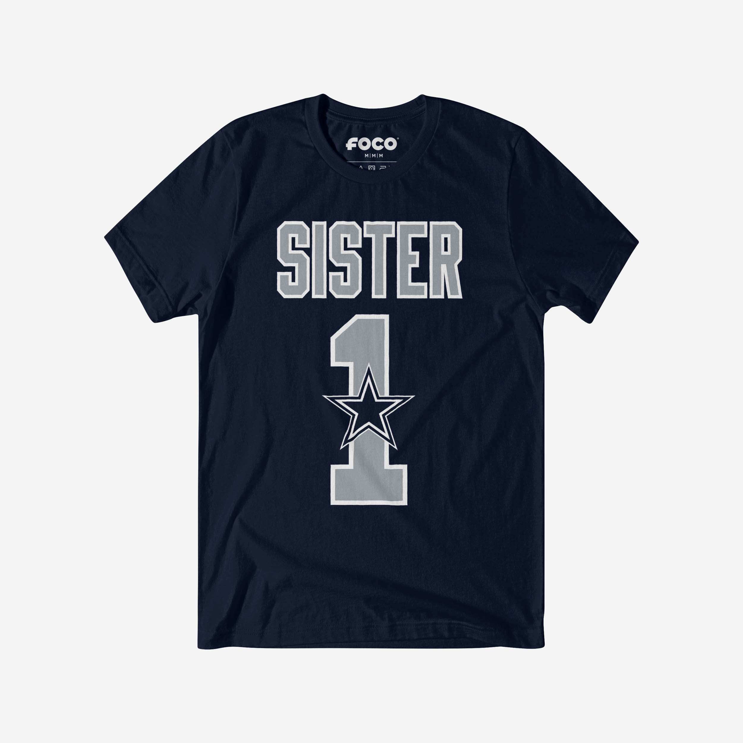 Dallas Cowboys T-shirt sœur numéro 1