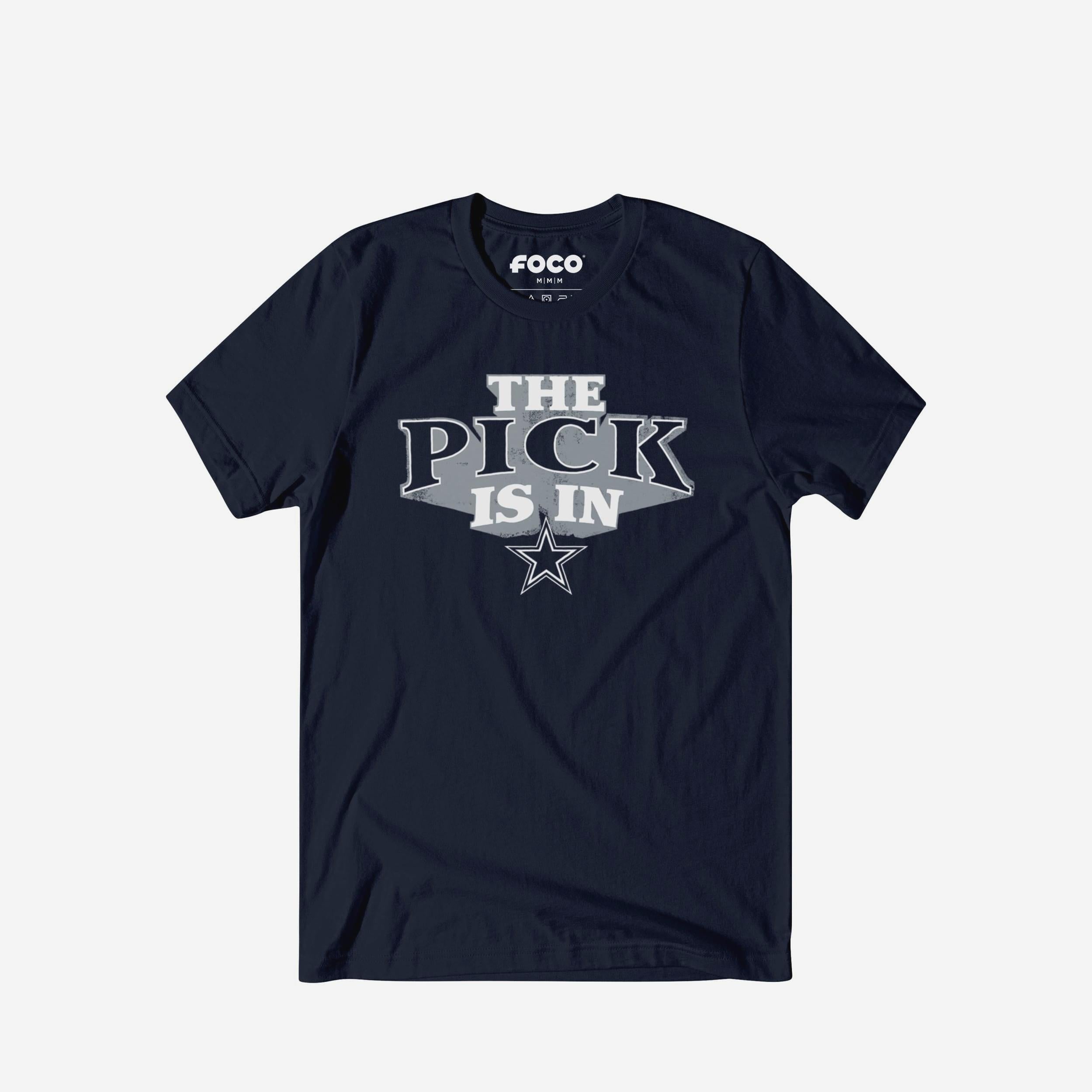 Le choix Dallas Cowboys est en t-shirt