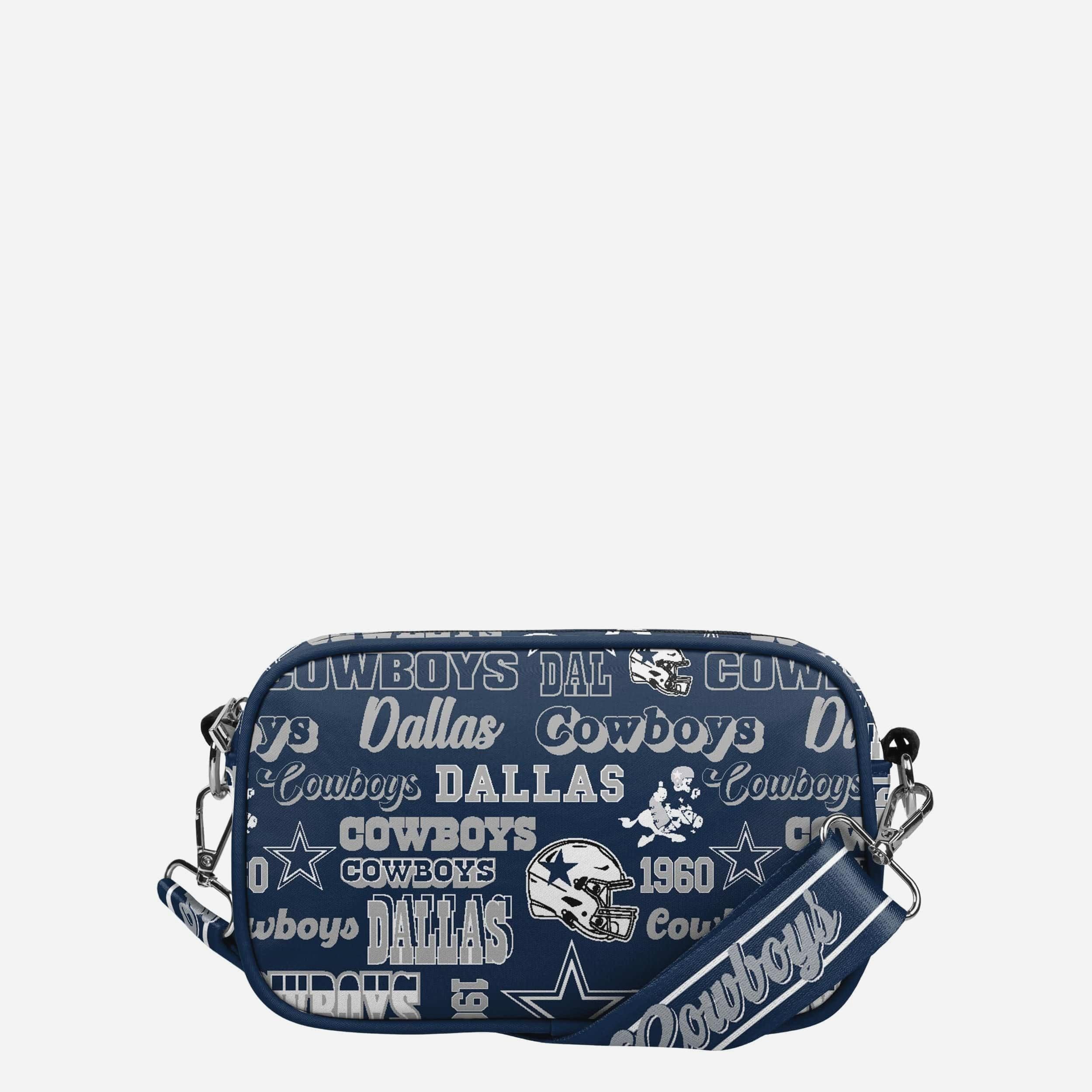 Dallas Cowboys Répéter Sac à bandoulière en nylon imprimé rétro