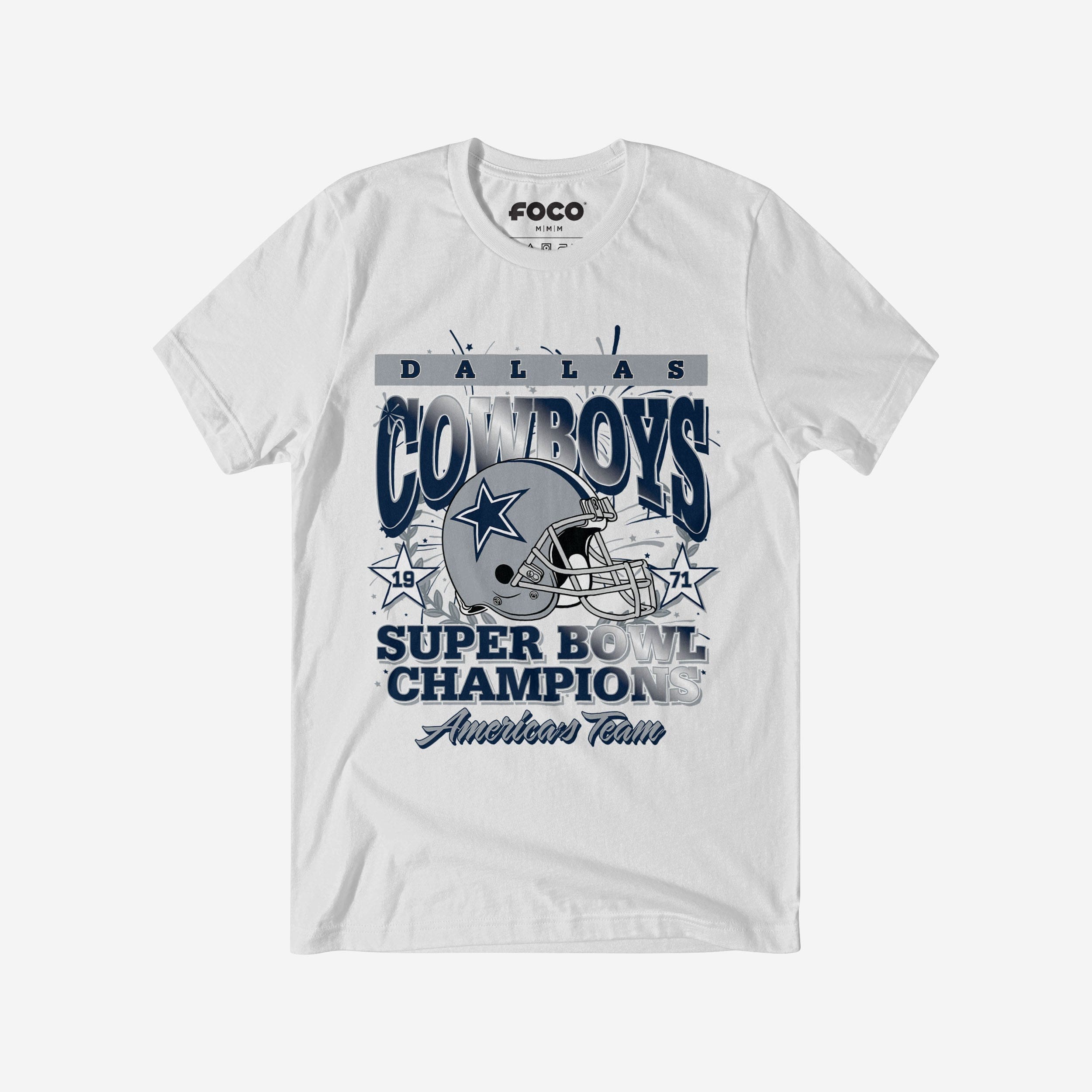 Dallas Cowboys T-shirt commémoratif du Super Bowl
