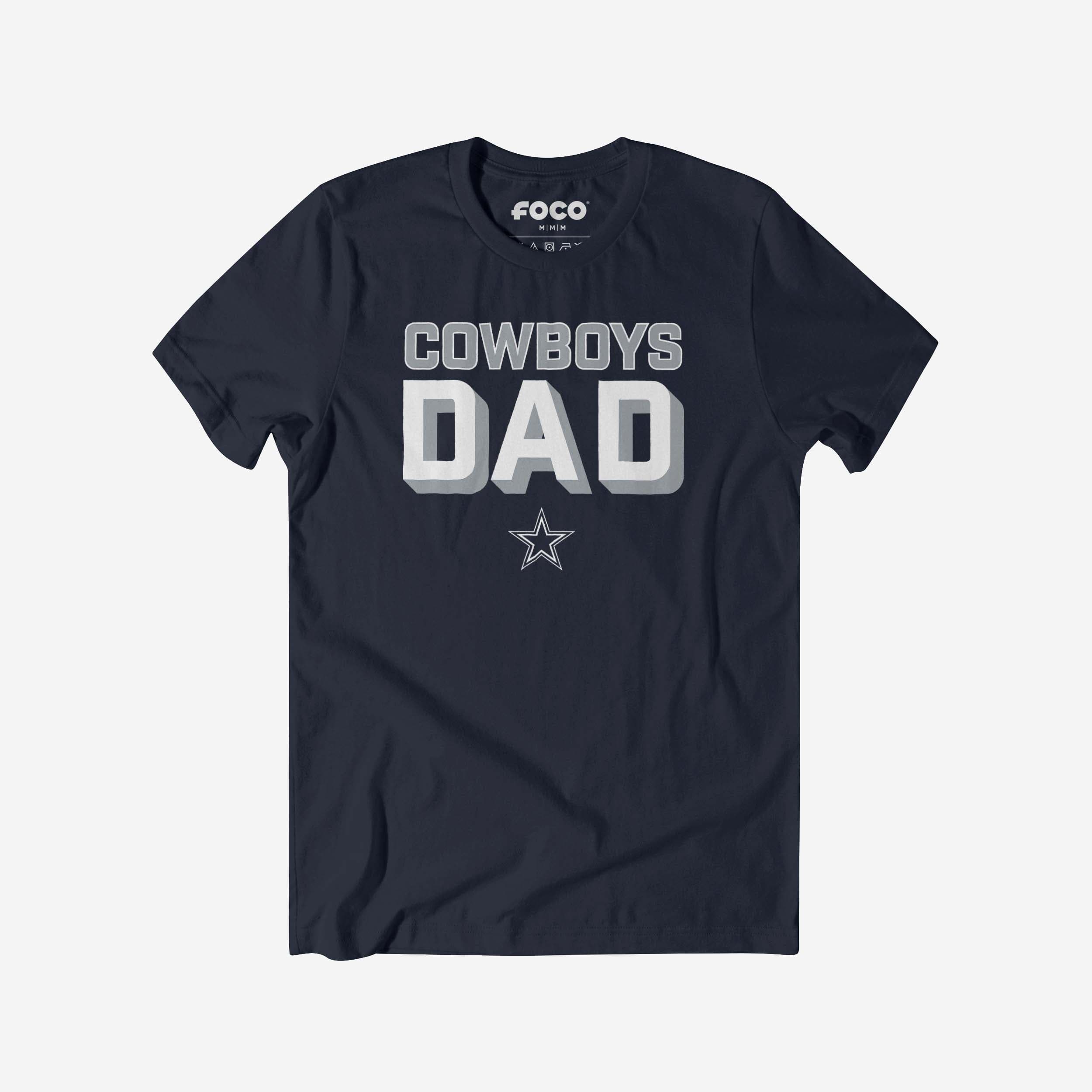 T-shirt papa de l'équipe Dallas Cowboys