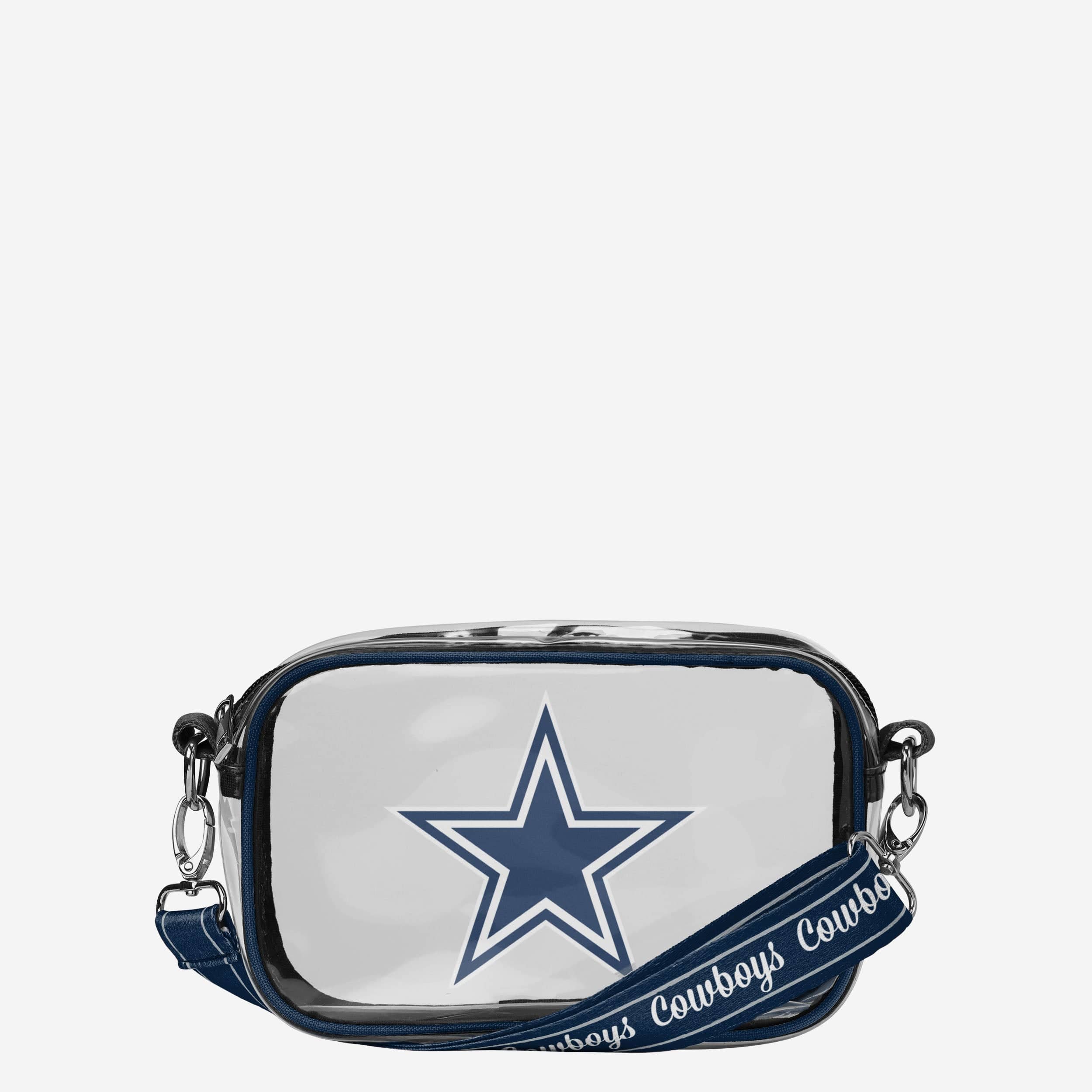 Sac à bandoulière transparent Dallas Cowboys Team Stripe