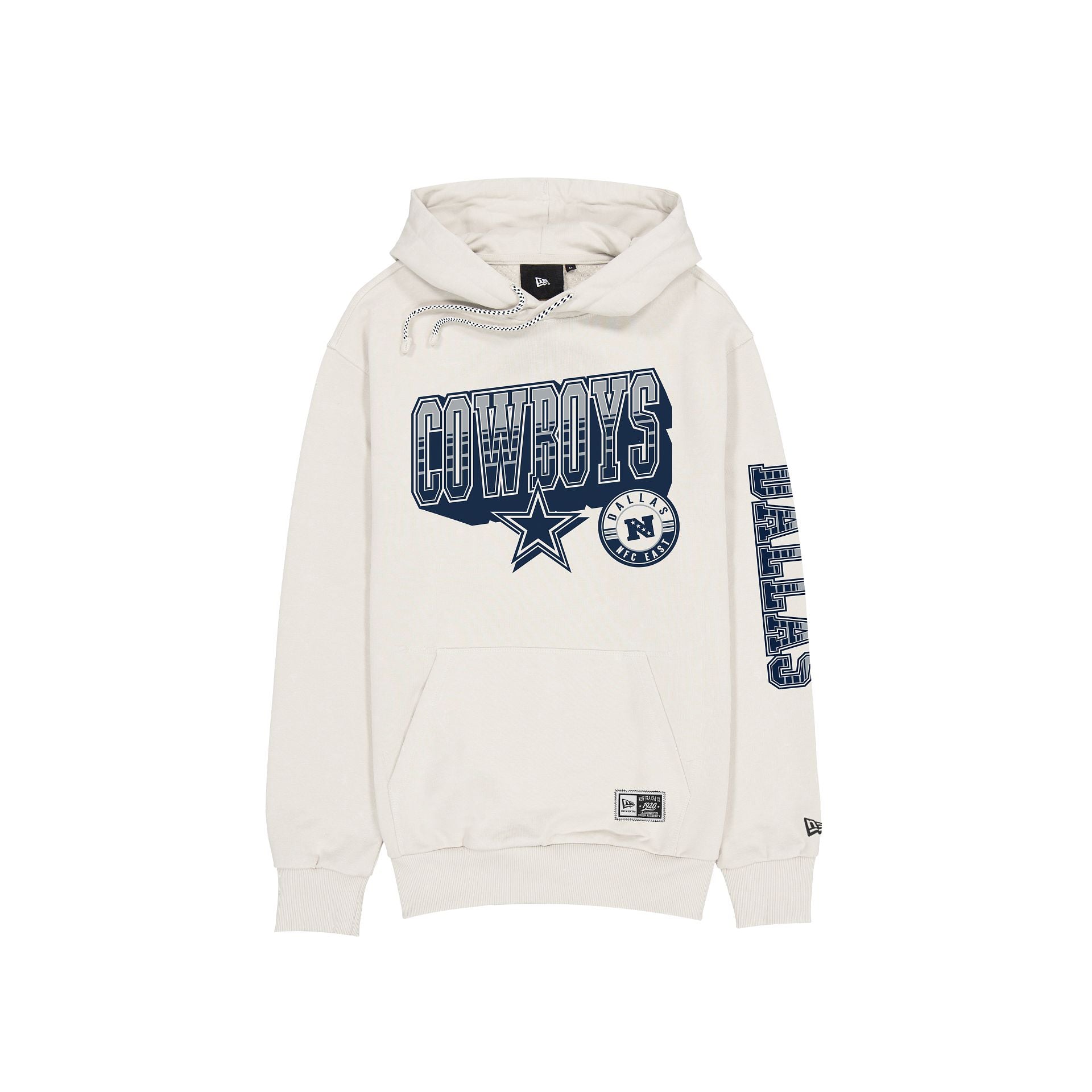 Dallas Cowboys Throwback Chrome Blanc Sweat à capuche