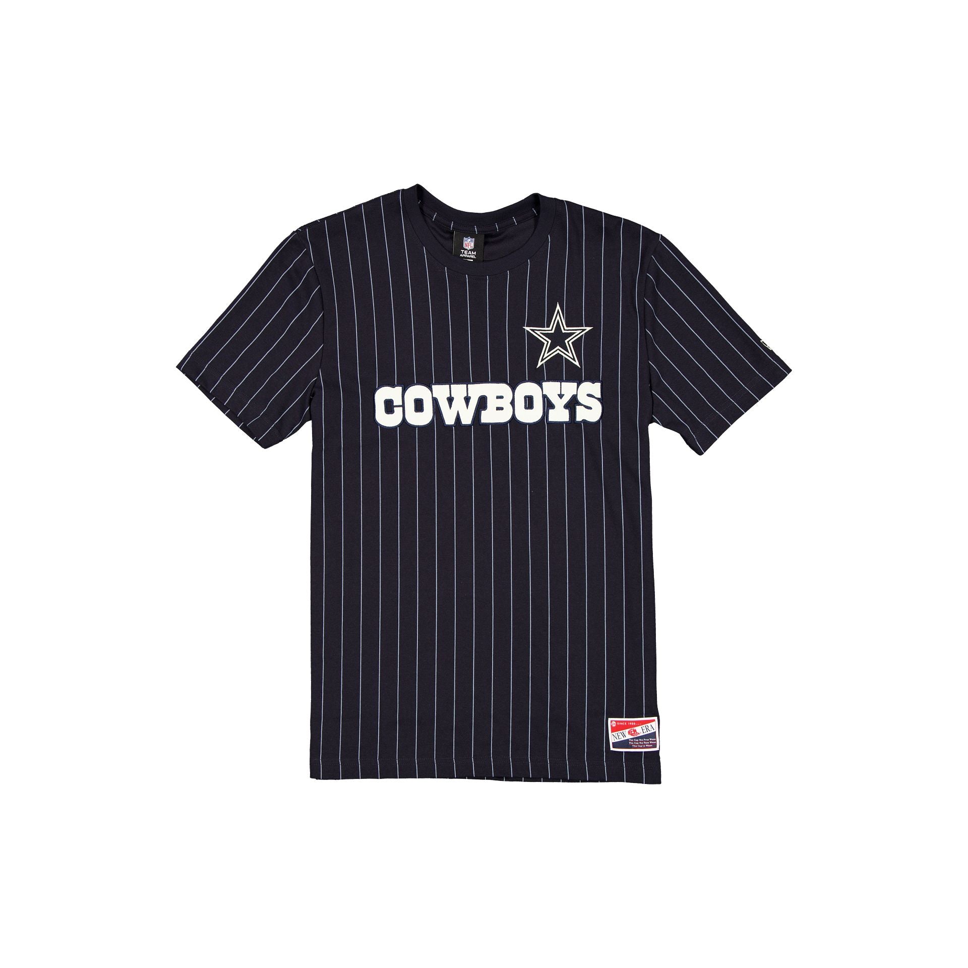 Dallas Cowboys T-shirt rétro à fines rayures