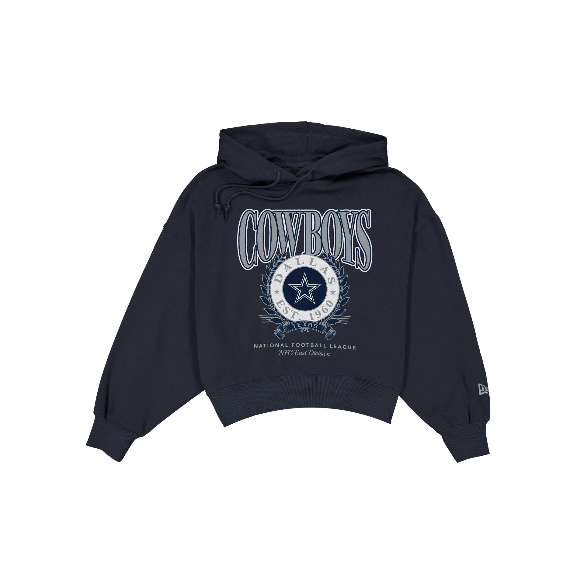 Dallas Cowboys Sweat à capuche Boxy Laurel pour femme