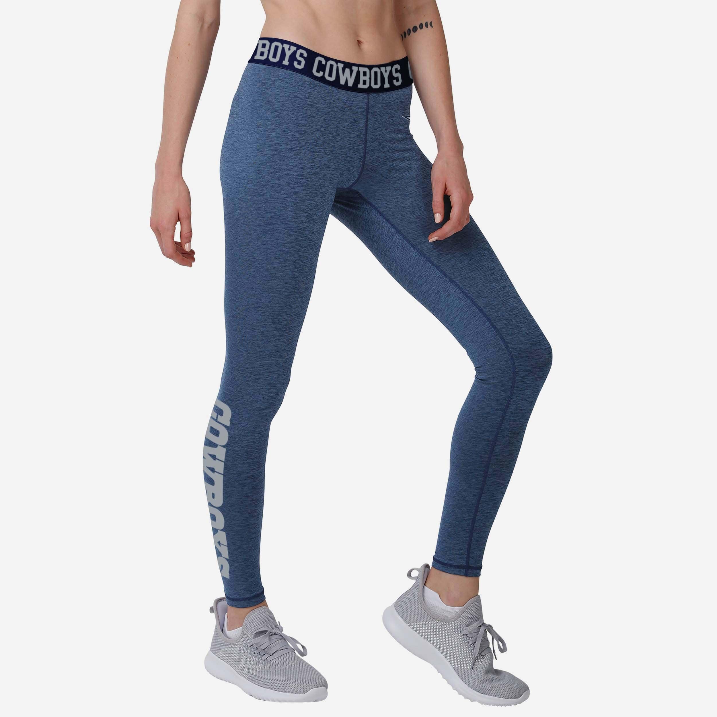 Dallas Cowboys Legging statique couleur équipe pour femmes