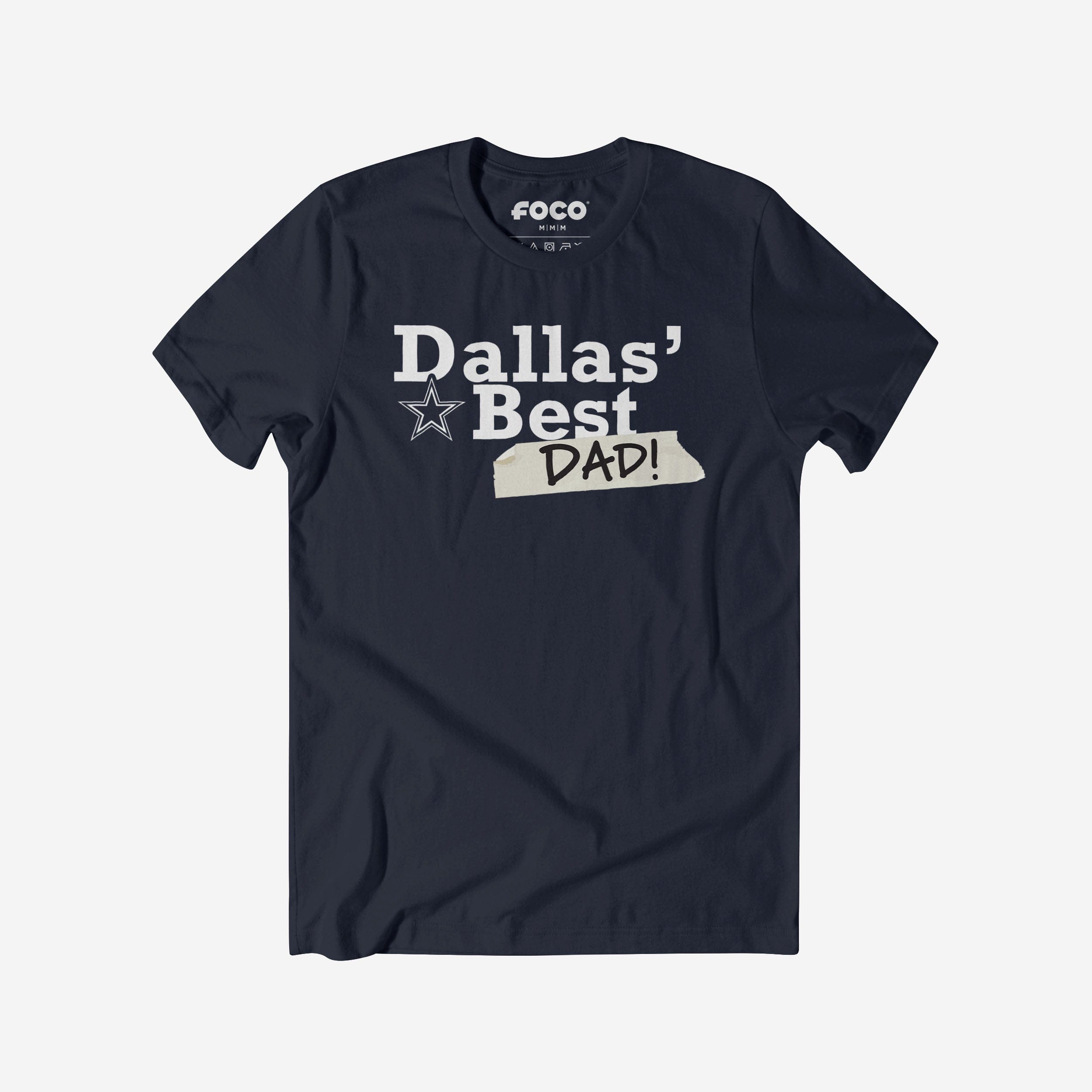 Dallas Cowboys T-shirt le meilleur papa du monde