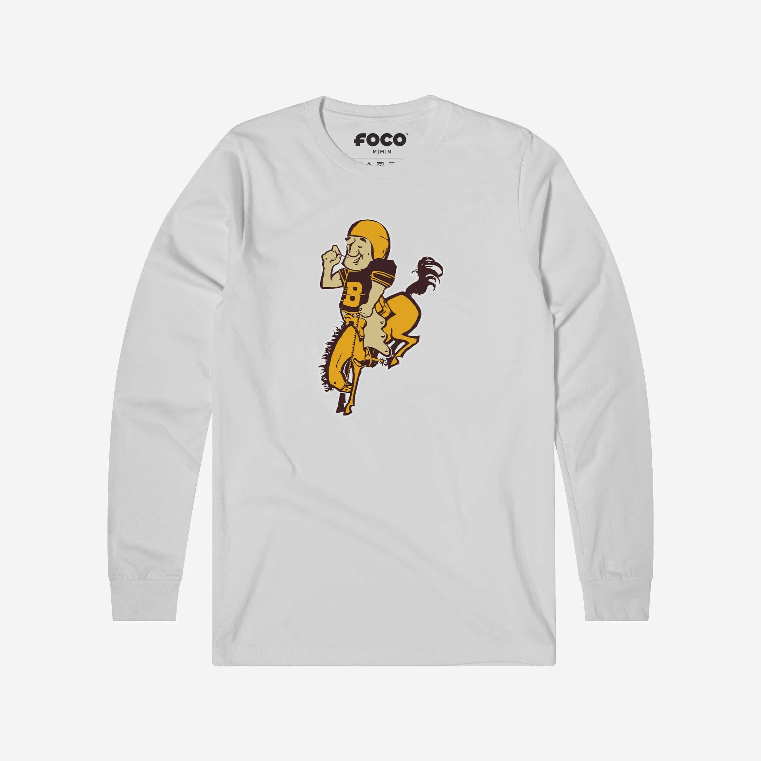 Denver Broncos 1960 T-shirt à manches longues avec logo rétro